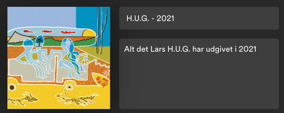 H.U.G. 2021 spotify-playliste