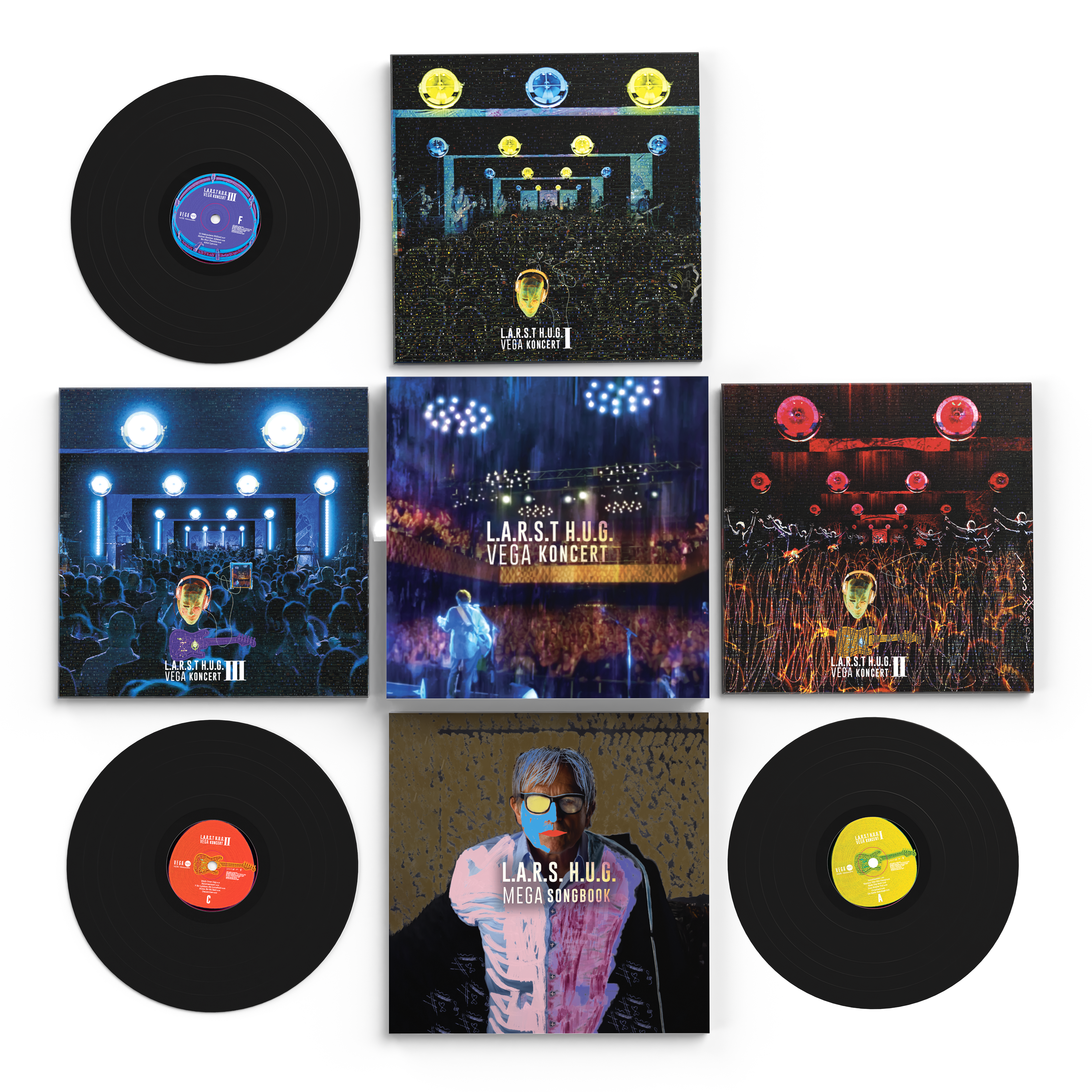 L.A.R.S.T H.U.G. VEGA Koncert - Vinyl Boks - HUGShop Vinyl Default Title