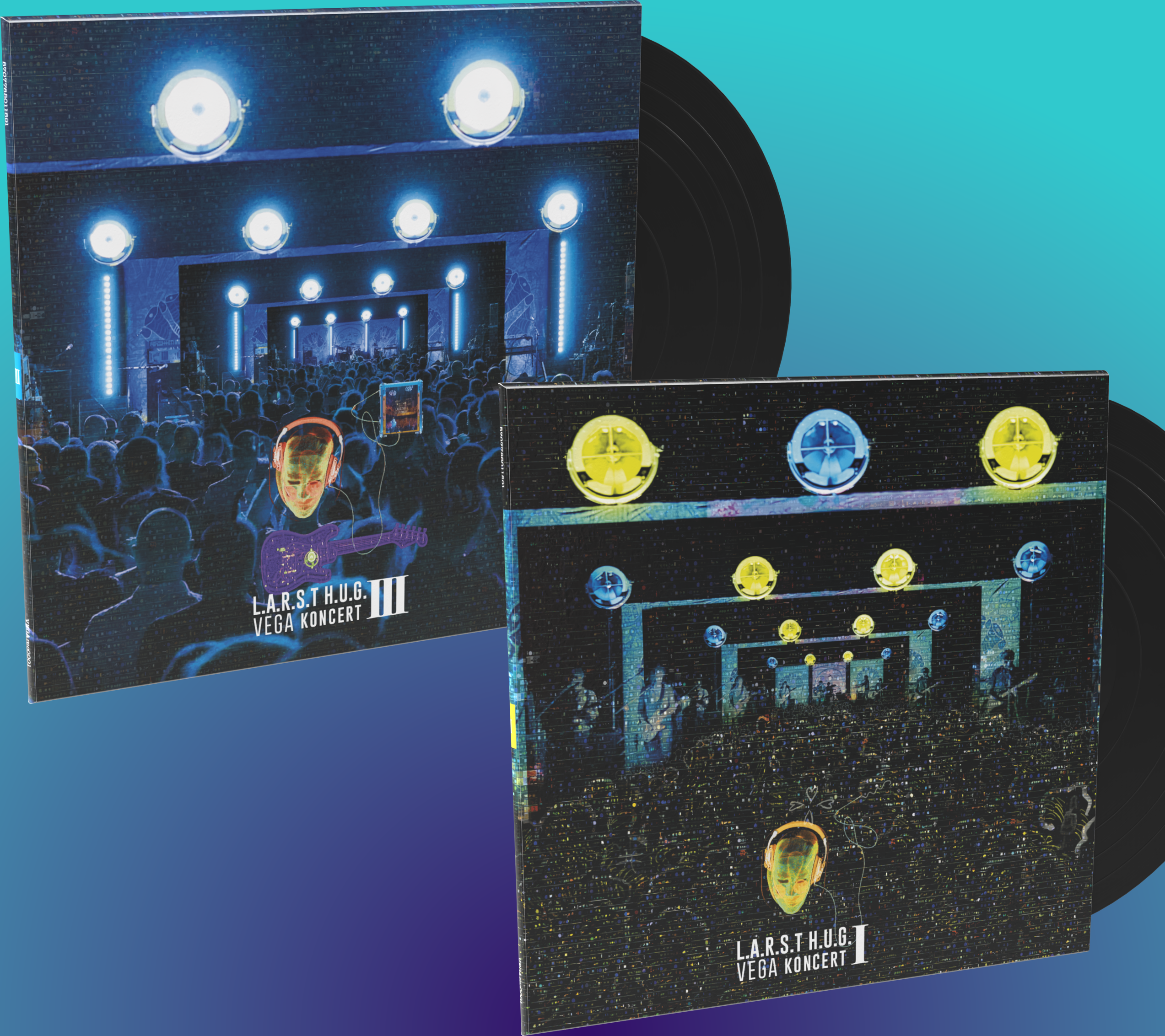 L.A.R.S.T. H.U.G. VEGA Koncert LP 1+3 - HUGShop Default Title