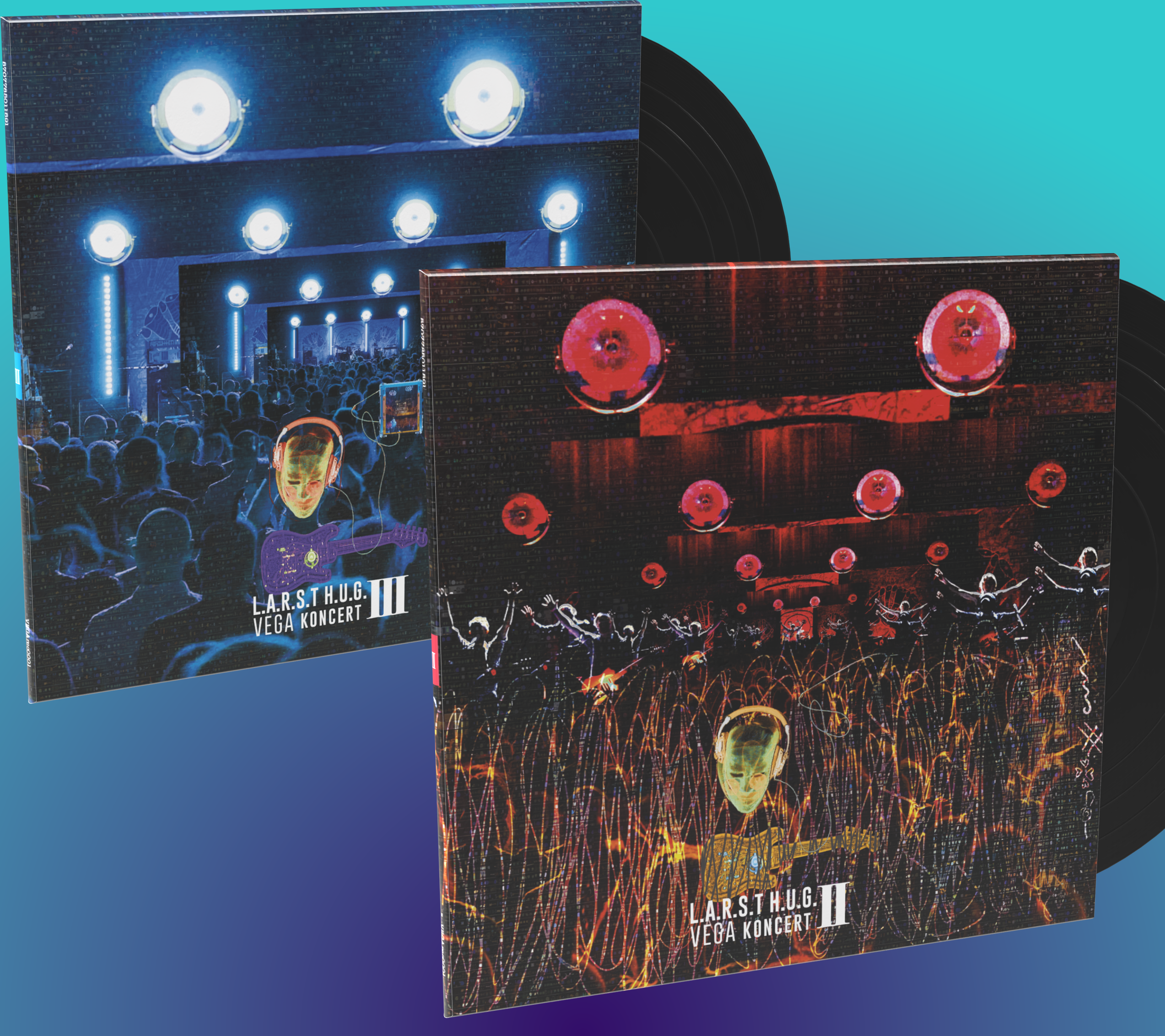 L.A.R.S.T. H.U.G. VEGA Koncert LP 2+3 - HUGShop Default Title