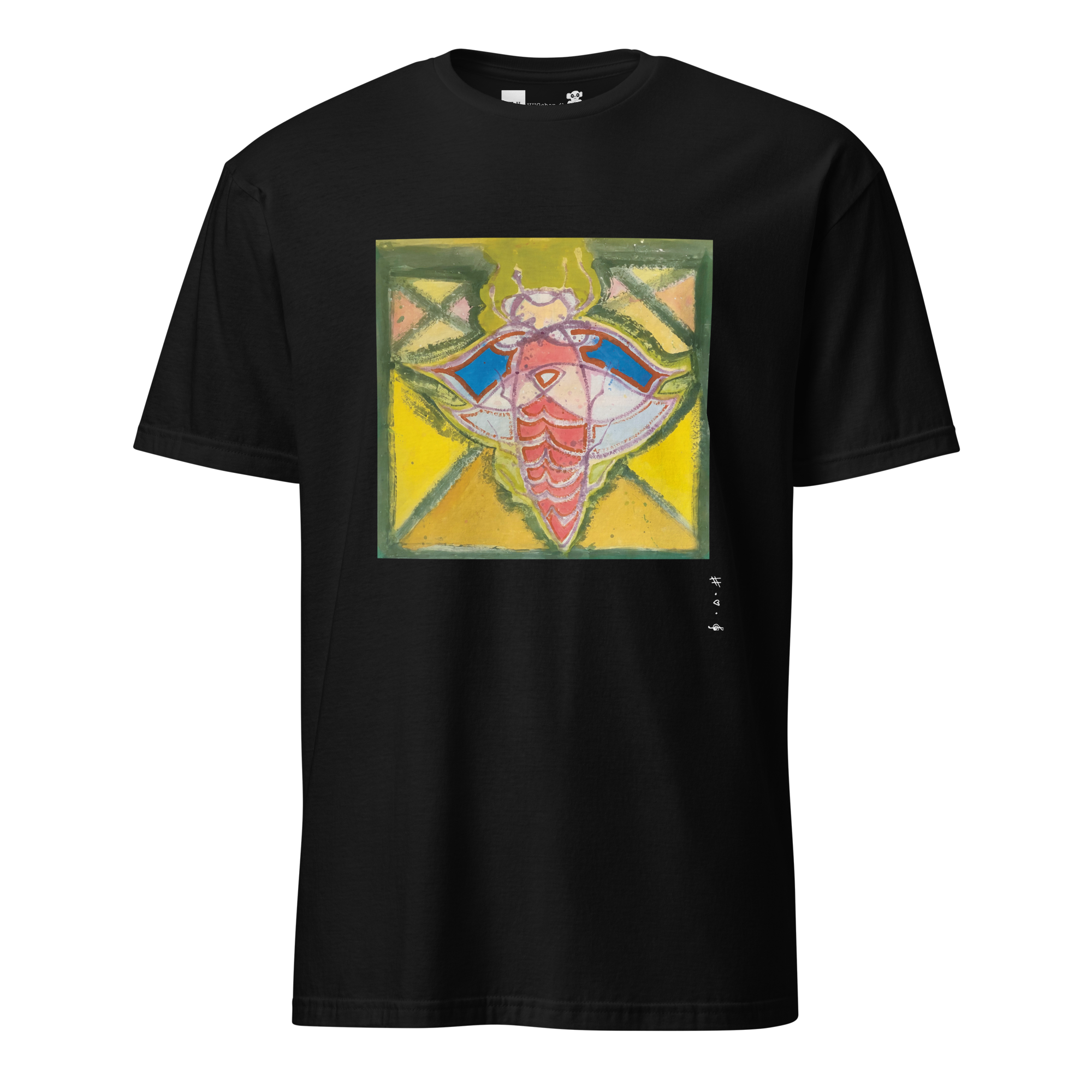 Natsværmer T-Shirt - HUGShop T-Shirt Sort / Small