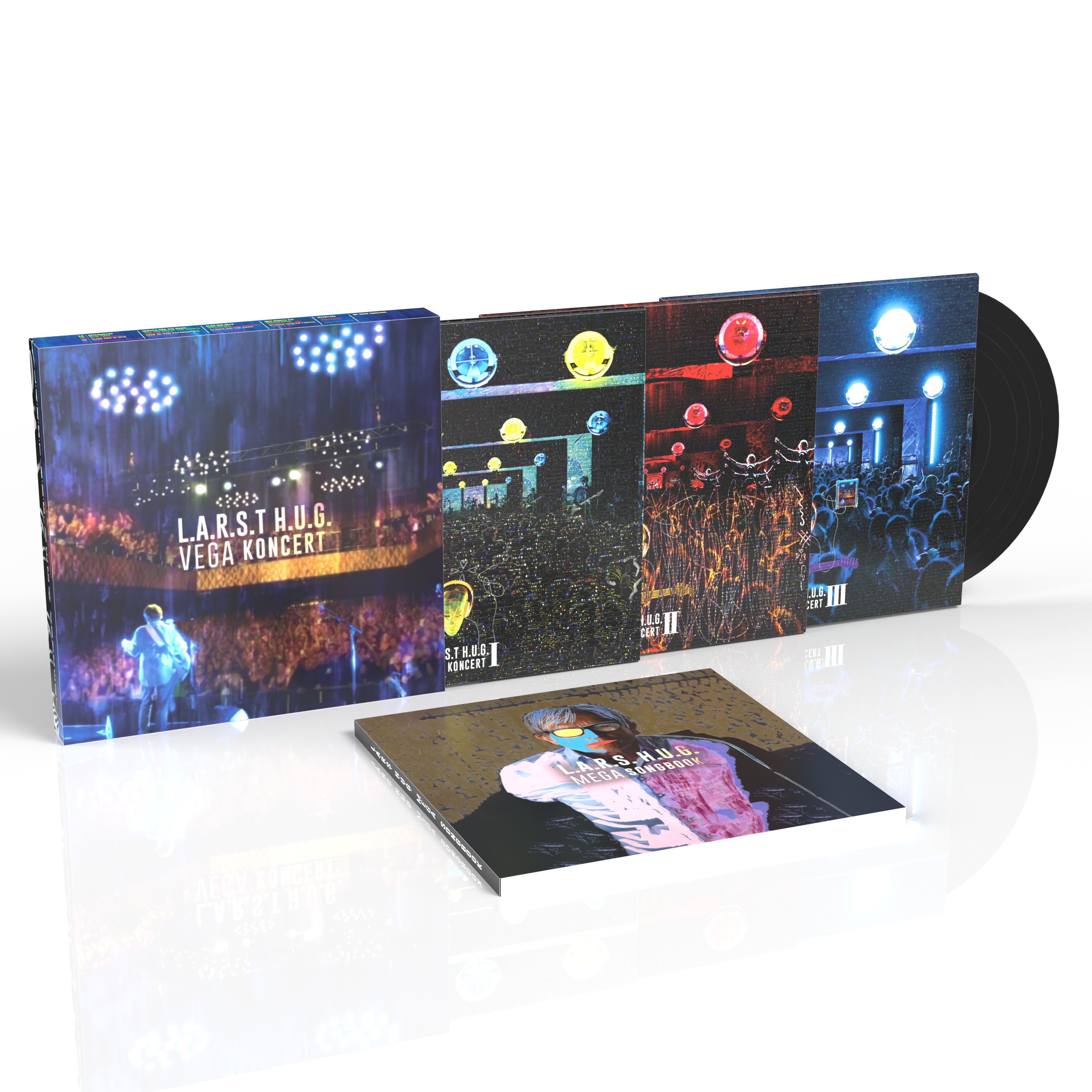 L.A.R.S.T H.U.G. VEGA Koncert - Vinyl Boks - HUGShop Vinyl Default Title