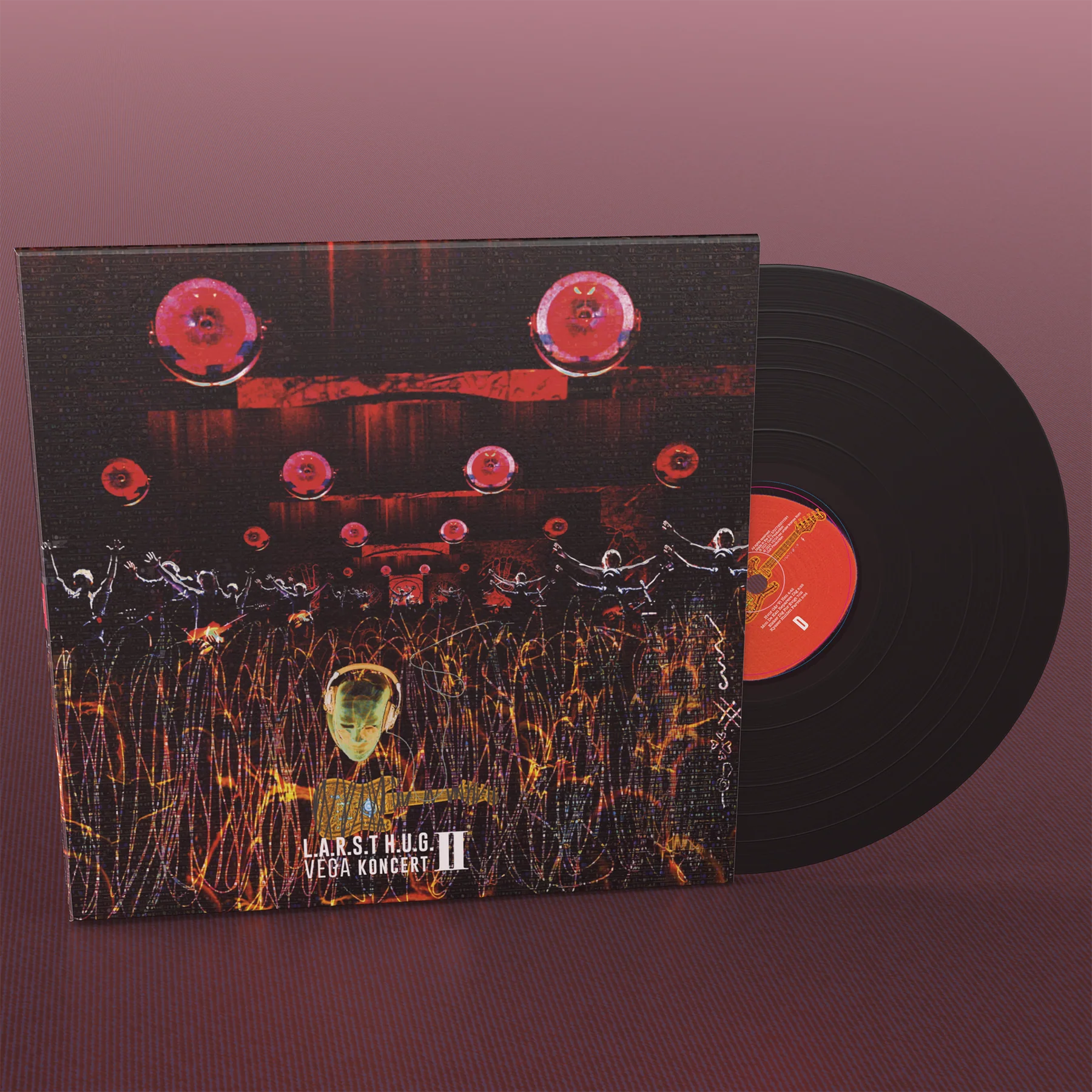 L.A.R.S.T H.U.G. VEGA Koncert 2 (1992-1987) Vinyl - HUGShop Musik Default Title