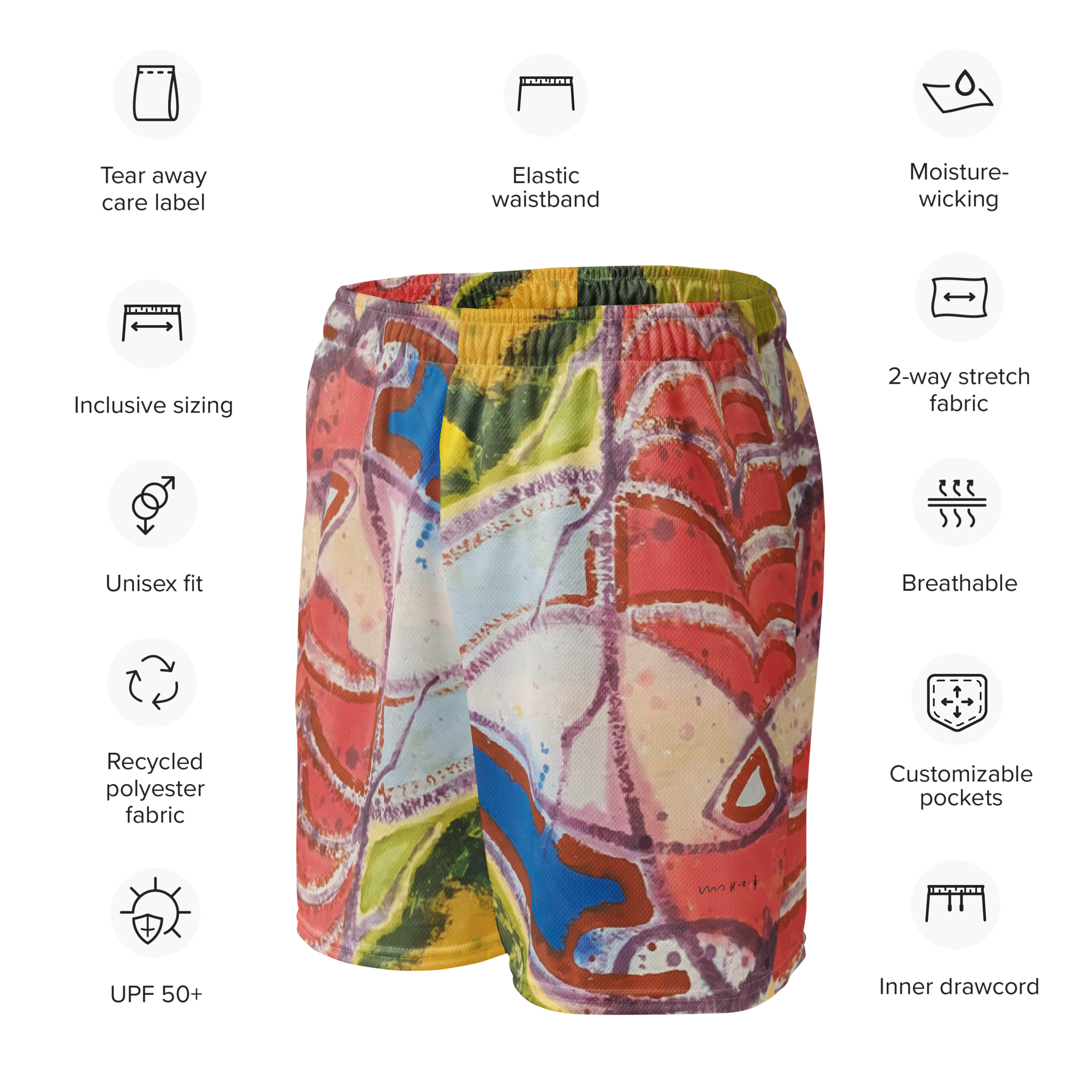 Natsværmer TræningsBuxen - HUGShop Badetøj 2XSmall