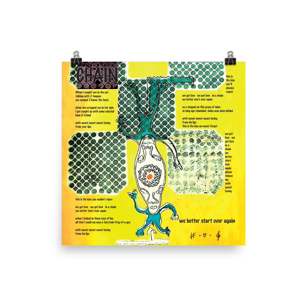 Chain - Mega SongBook Plakat