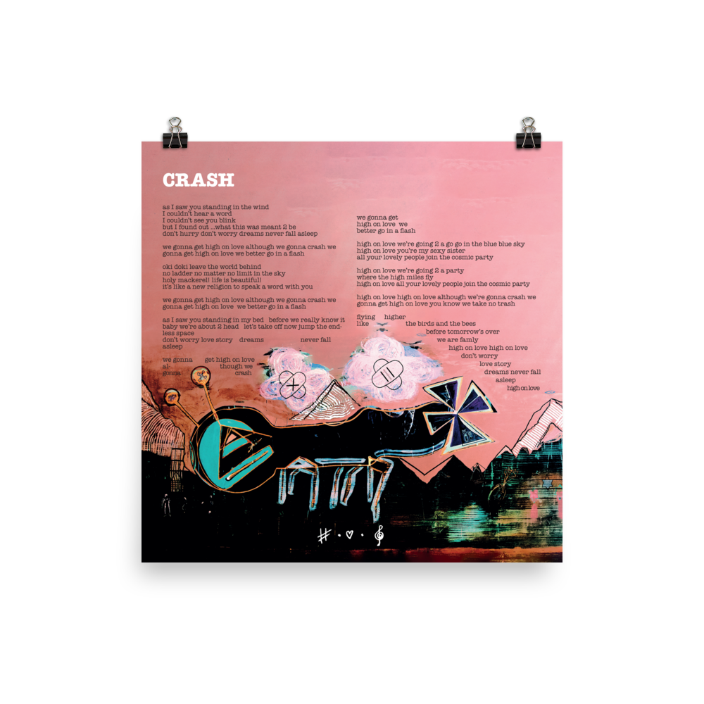 Crash - Mega SongBook Plakat