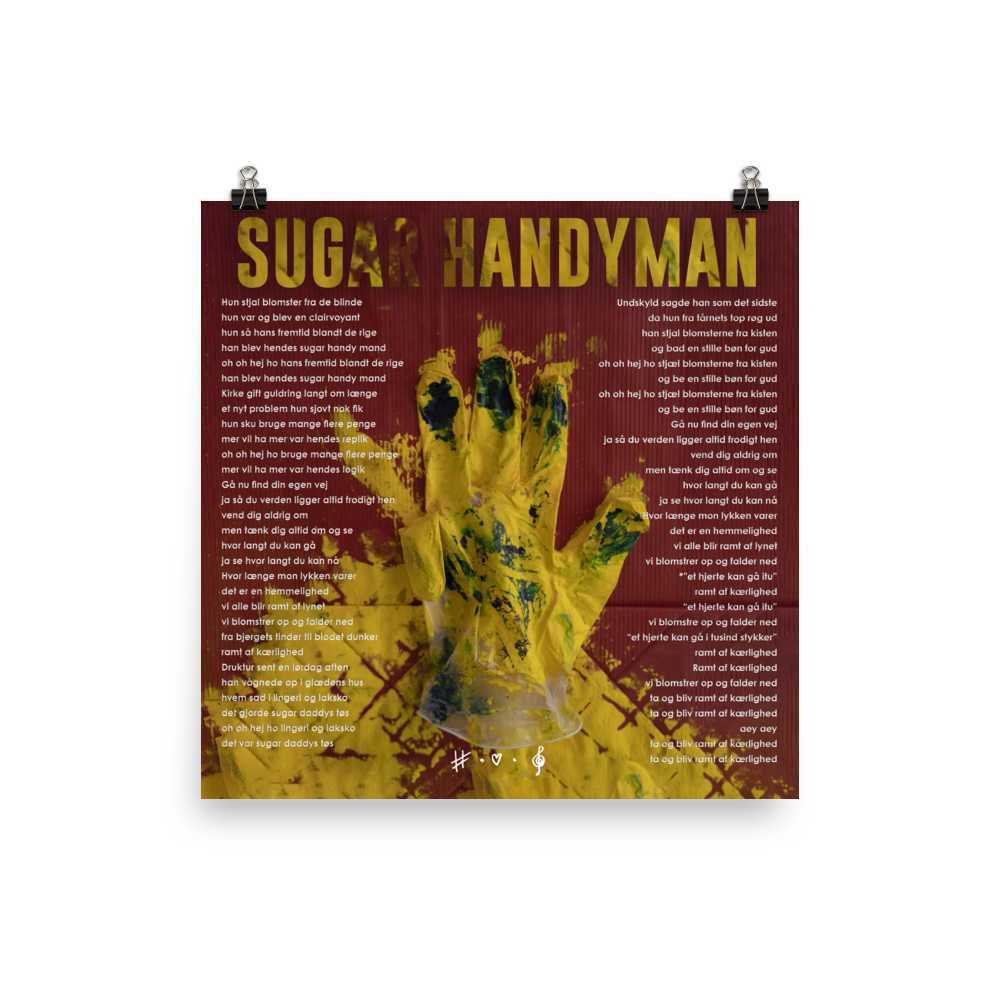 Sugar Handyman - Mega SongBook Plakat