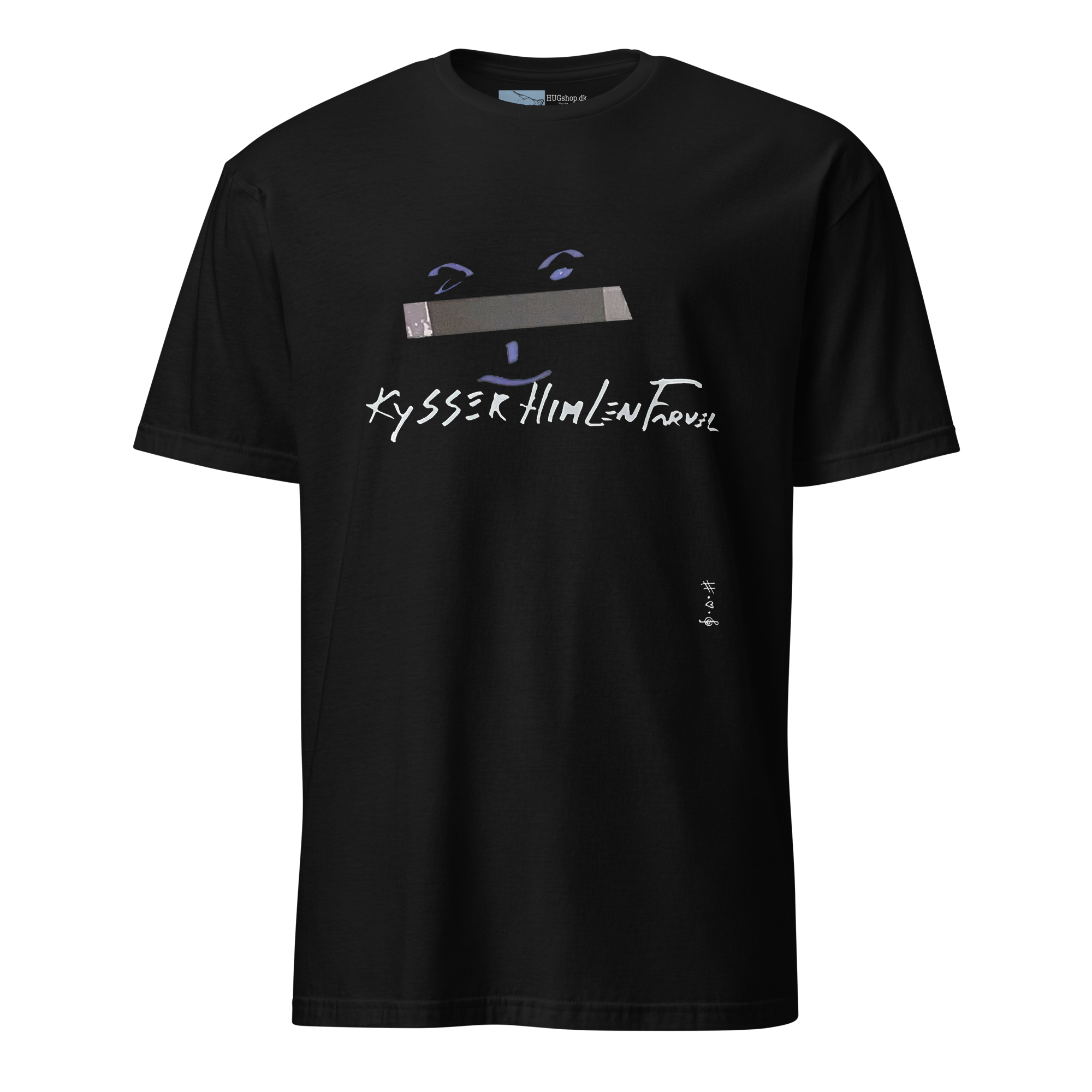 Kysser Himlen Farvel T-Shirt - HUGShop T-Shirt Sort / Small