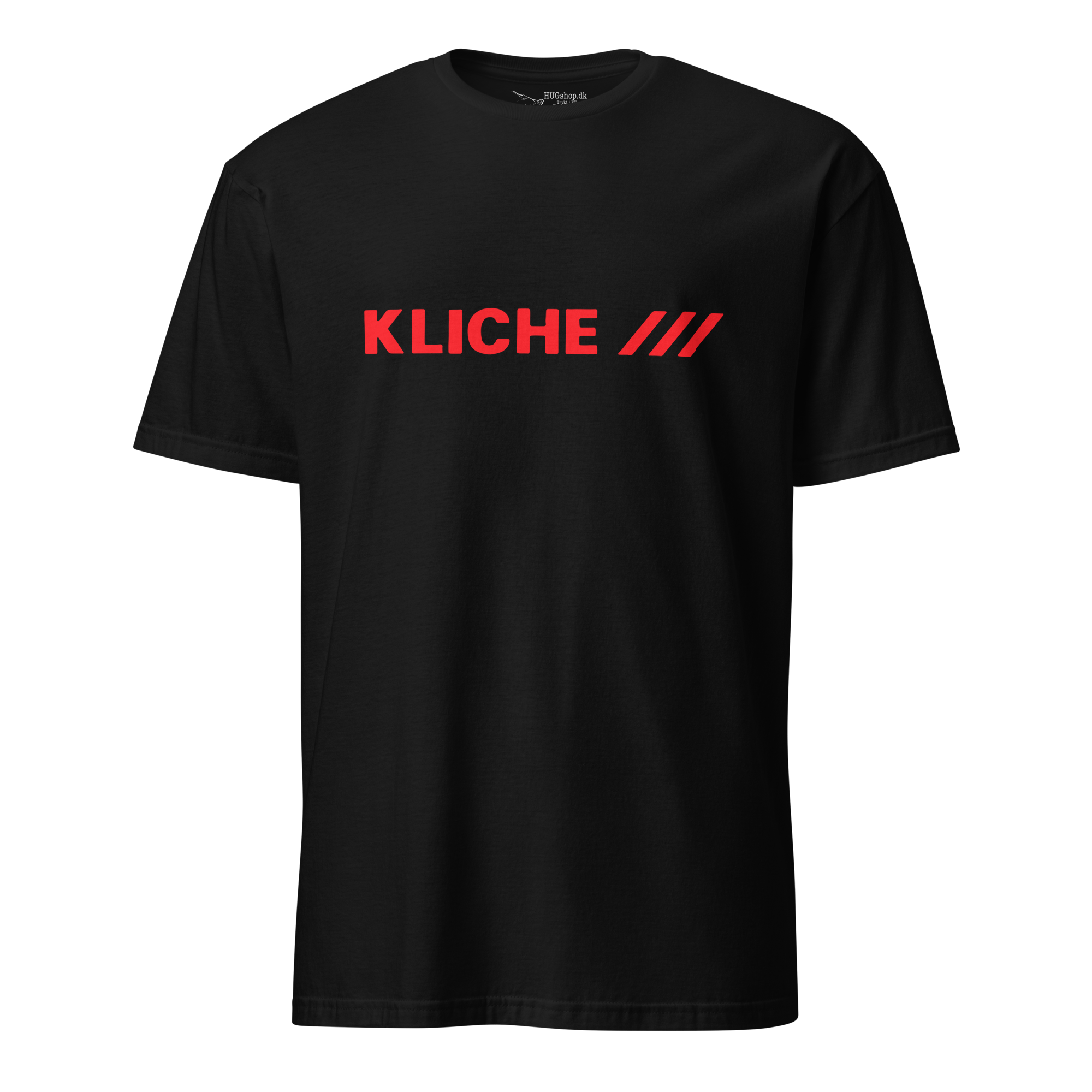 Kliché 1980 T-Shirt - HUGShop T-Shirt Sort / Rød / Small