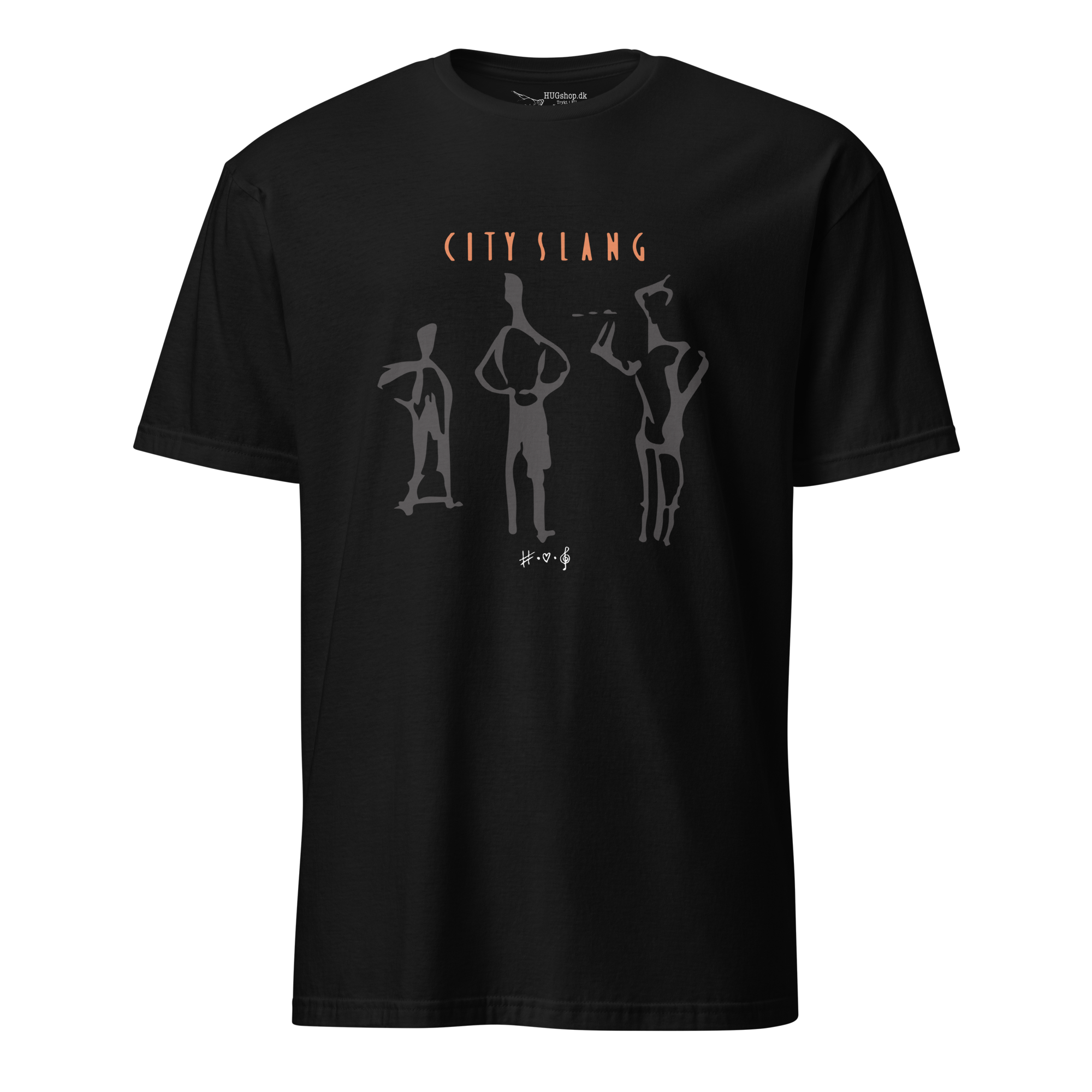 City Slang T-Shirt - HUGShop T-Shirt Sort / Sort / Small