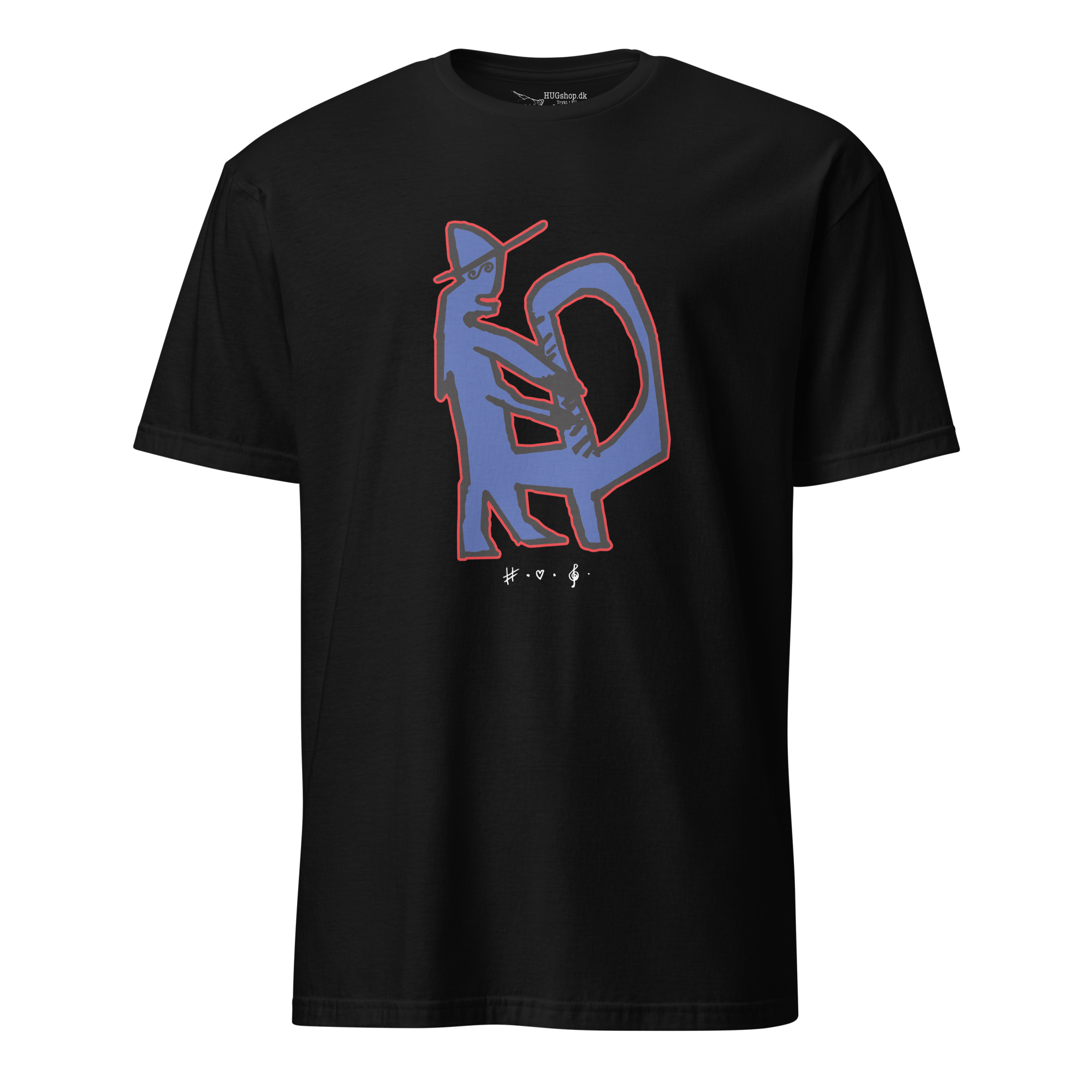 Kiss and HUG T-Shirt - HUGShop T-Shirt Sort / Small