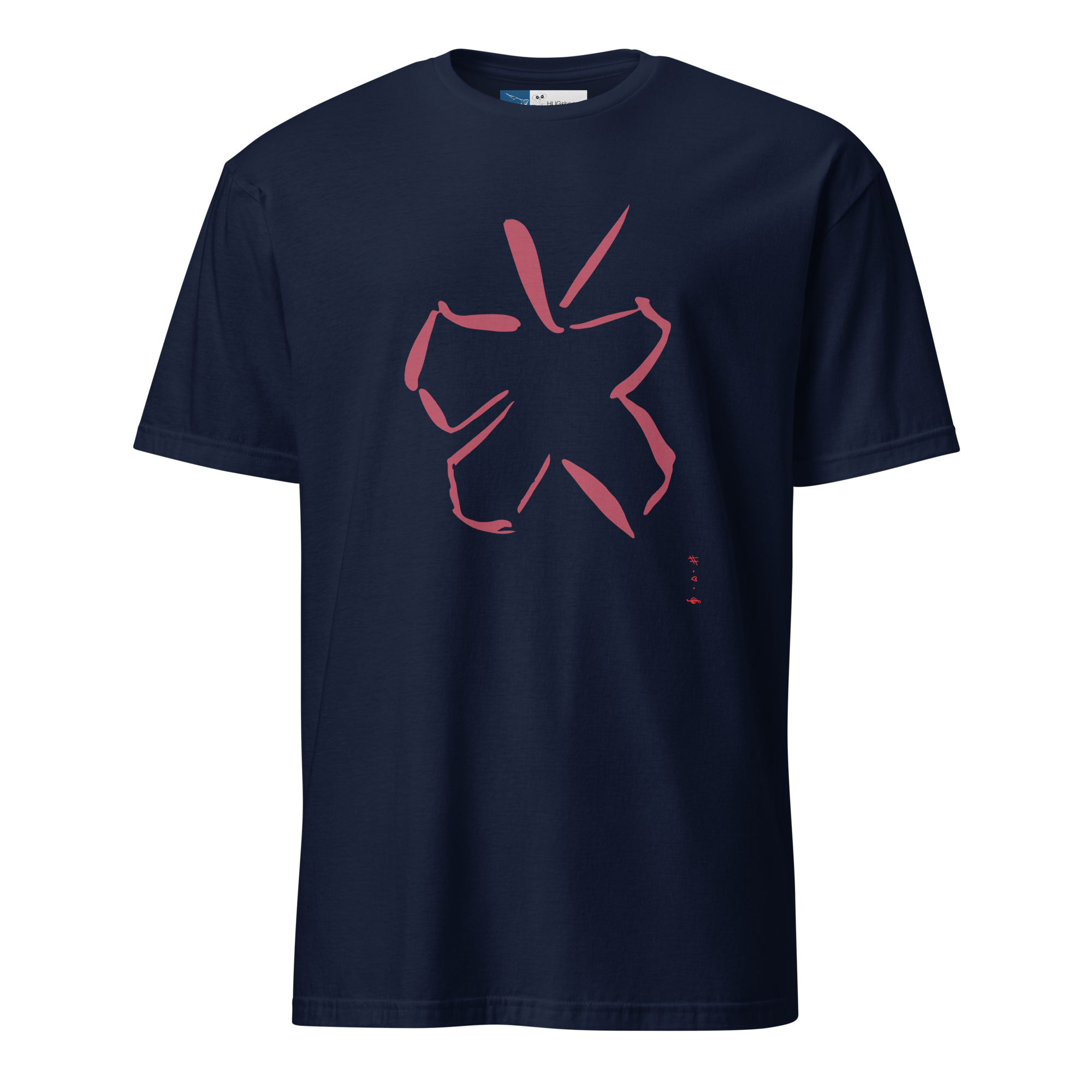 Kysser Himlen Farvel - T-Shirt - HUGShop T-Shirt Havets Blå / Small