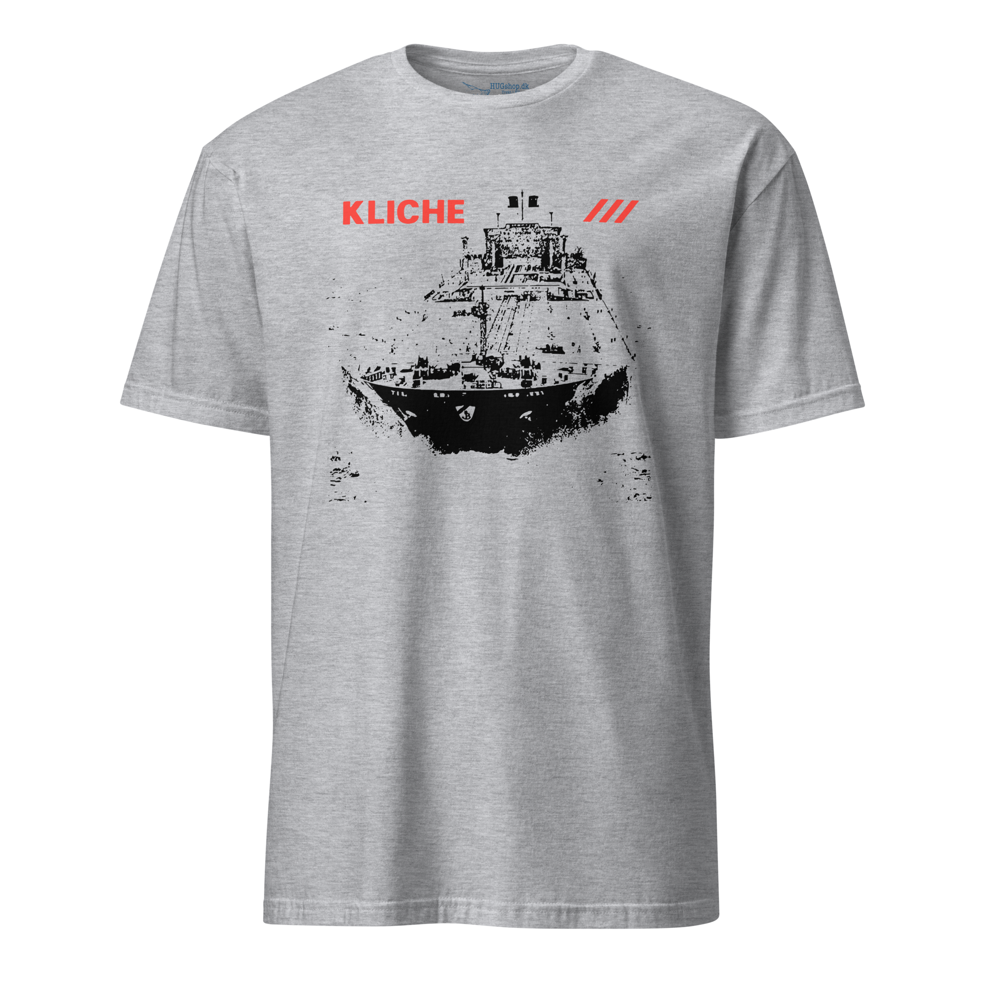 Supertanker - T-Shirt - HUGShop T-Shirt Sport Grå / Small