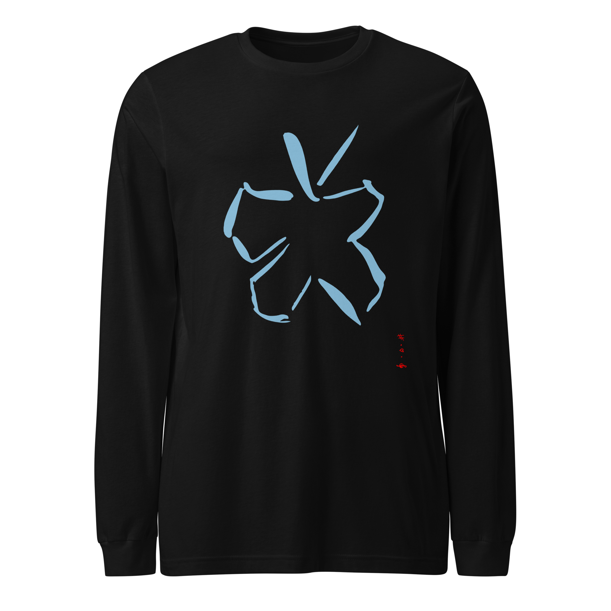 Kysser Himlen Farvel - Langærmet T-Shirt - HUGShop Langærmet T-Shirt Sort / XSmall