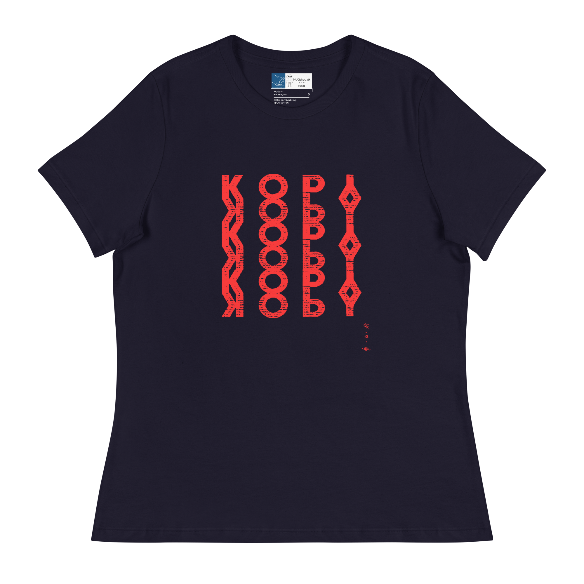 Kopy - Kvinde T-Shirt - HUGShop Kvinde T-Shirt Havets Blå / Small