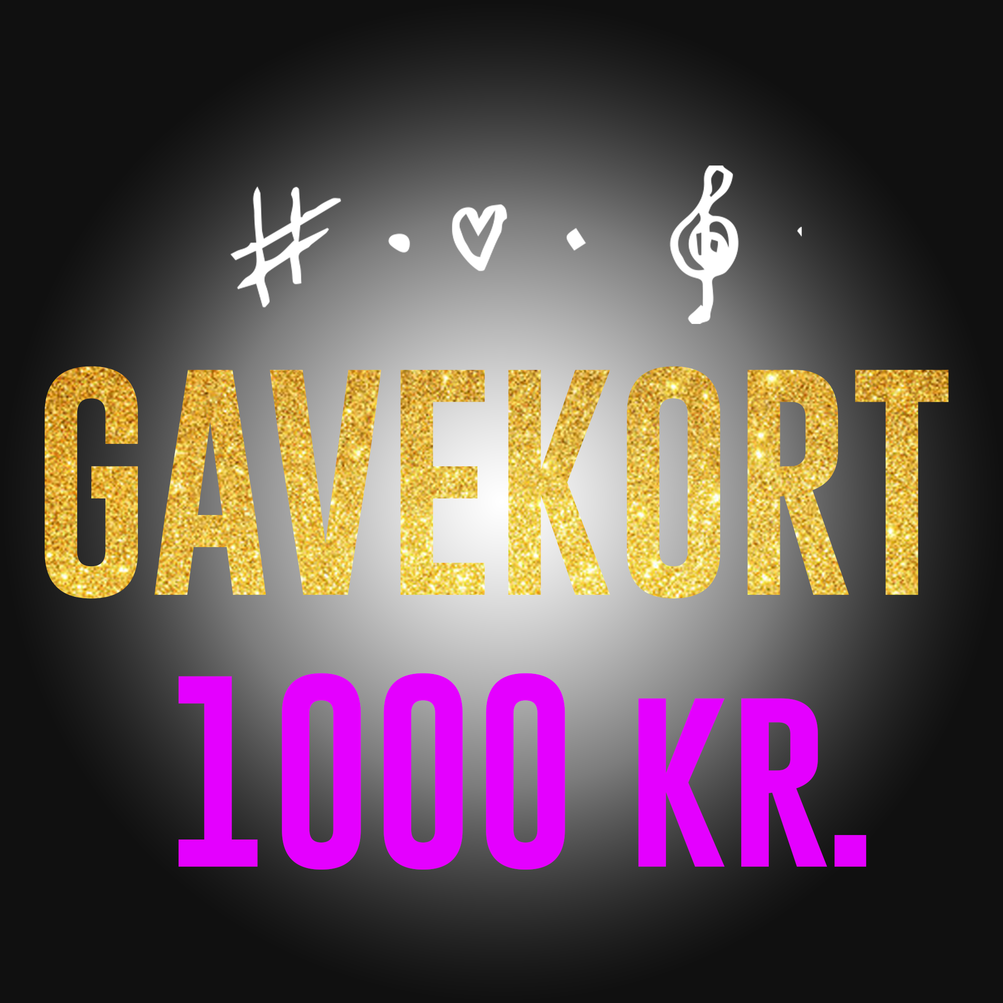 HUGShop Gavekort - HUGShop 1.000,00 kr.