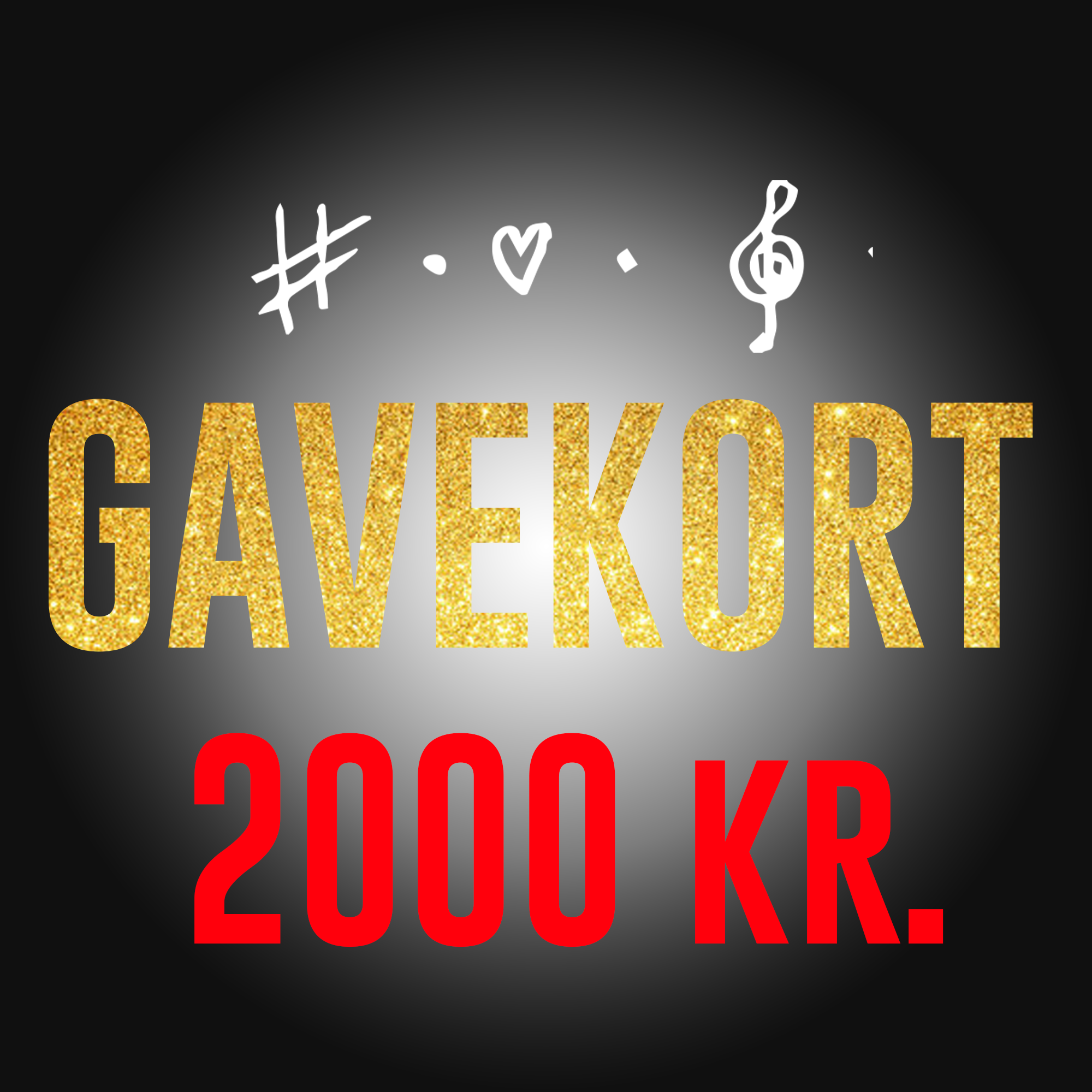 HUGShop Gavekort - HUGShop 2.000,00 kr.