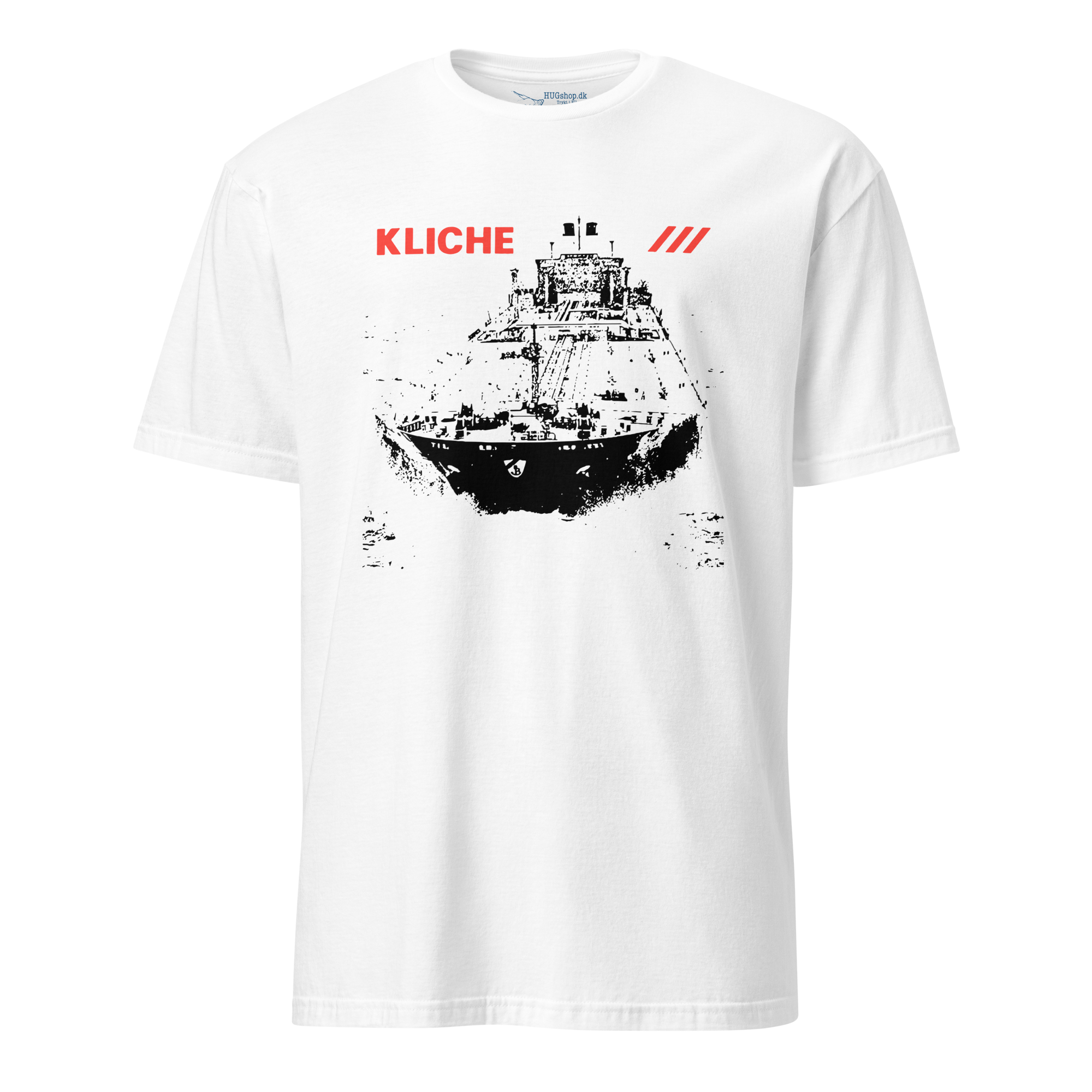 Supertanker - T-Shirt - HUGShop T-Shirt Hvid / Small