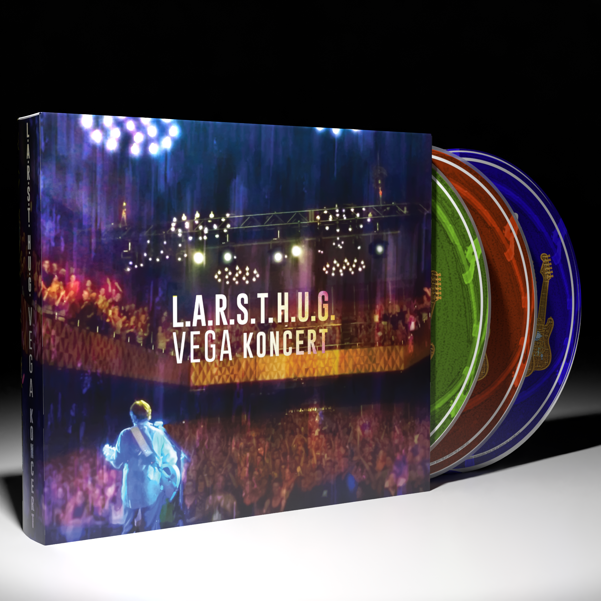 L.A.R.S.T. H.U.G. VEGA Koncert CD (Limited, nummereret) - HUGShop CD Default Title