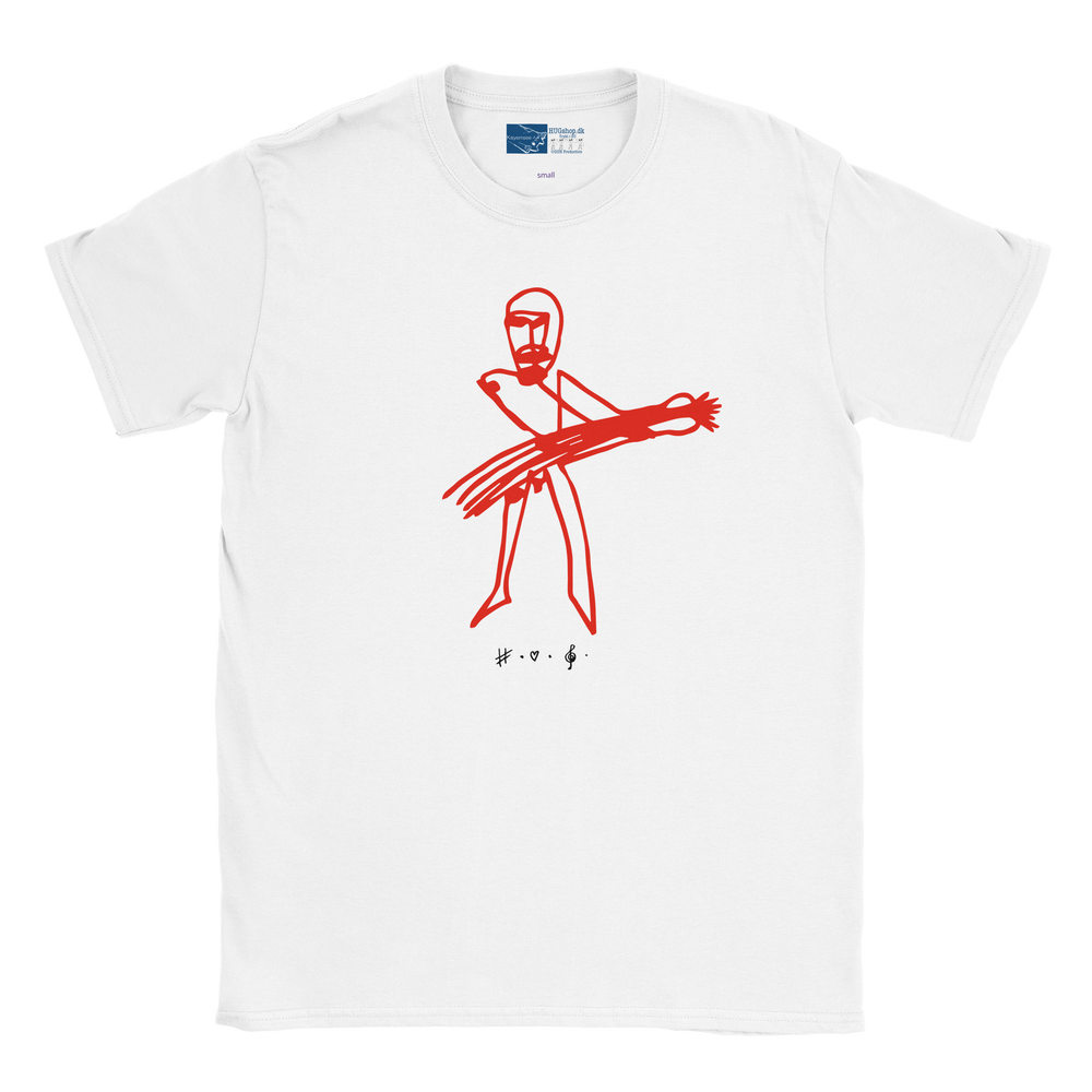 Save Me From This Rock 'n Roll - T-Shirt – Hvid [farve: Hvid]