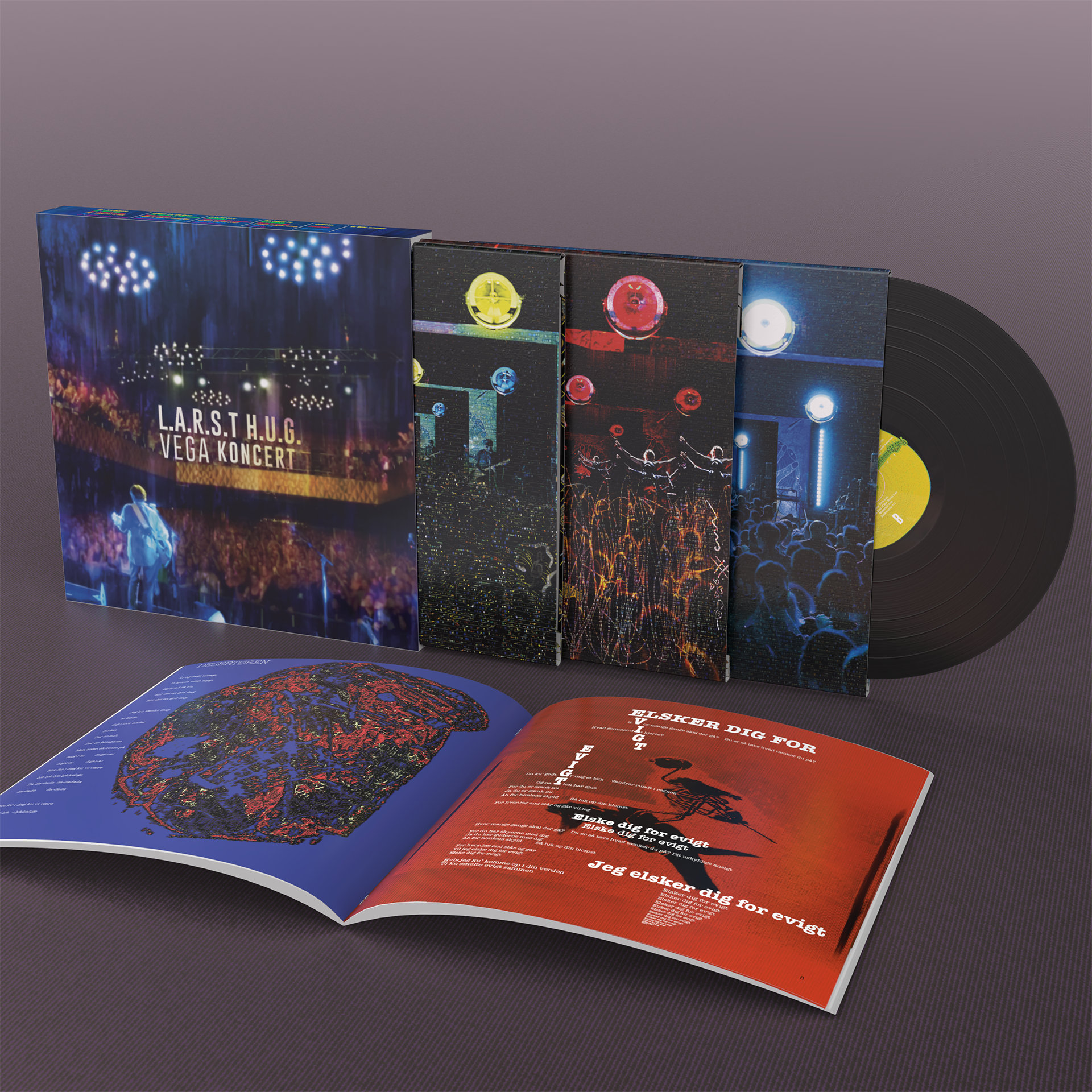 L.A.R.S.T H.U.G. VEGA Koncert - Vinyl Boks - HUGShop Vinyl Default Title