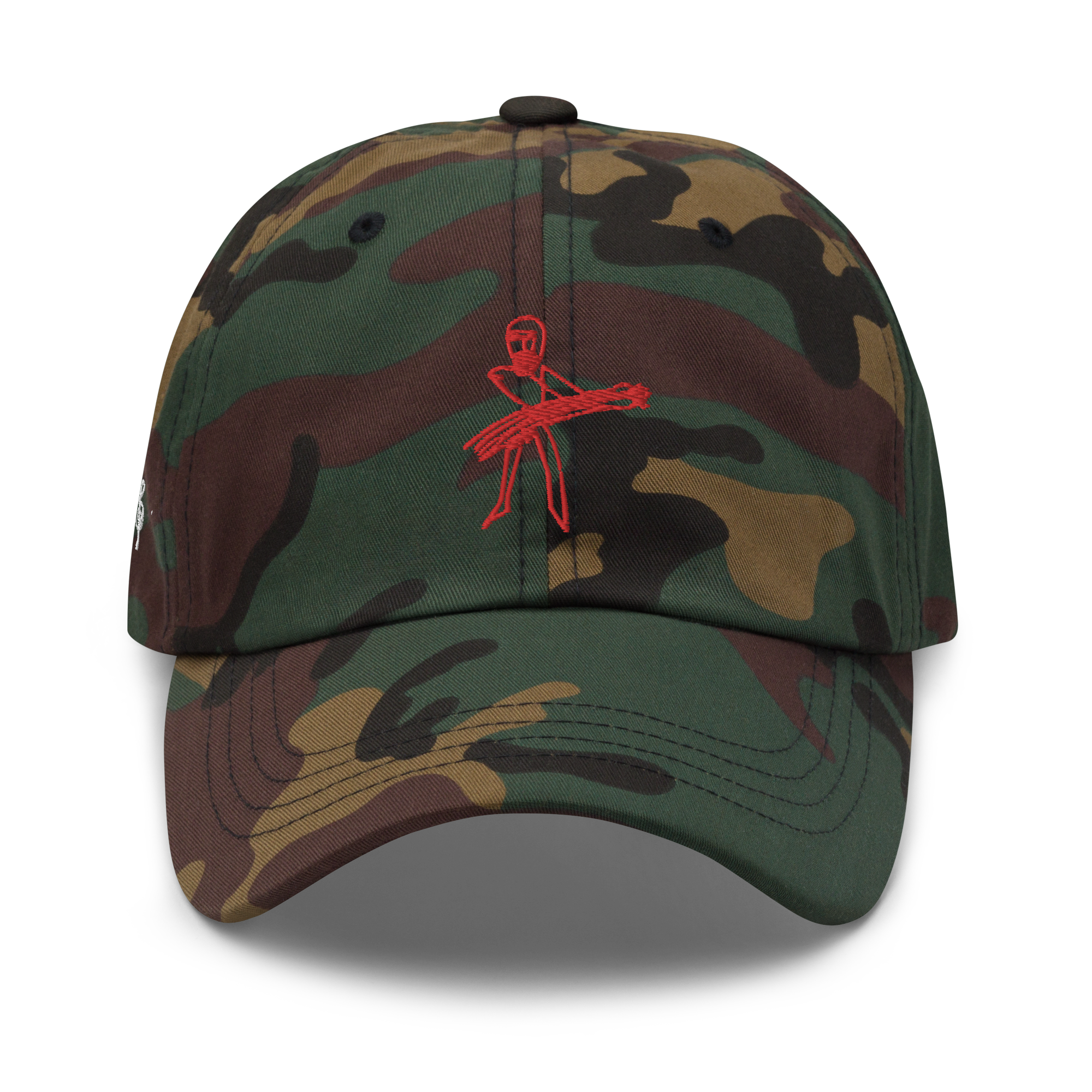 Save Me From This Rock n Roll - Kasket/Buet skygge (Broderet) - HUGShop Kasket Camouflage