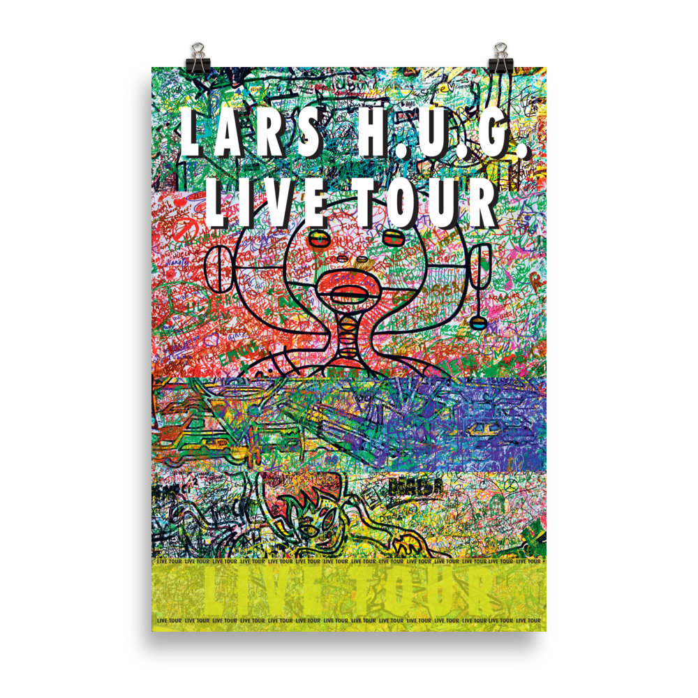 10 Sekunders Tour Plakat - HUGShop Plakat 70×100 cm