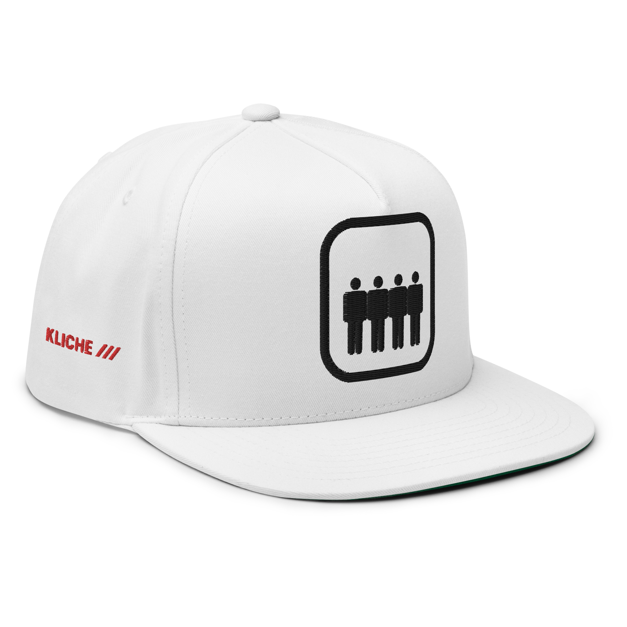 Okay Okay Boys - Kasket/Flad skygge (Broderet) - HUGShop Kasket Sort
