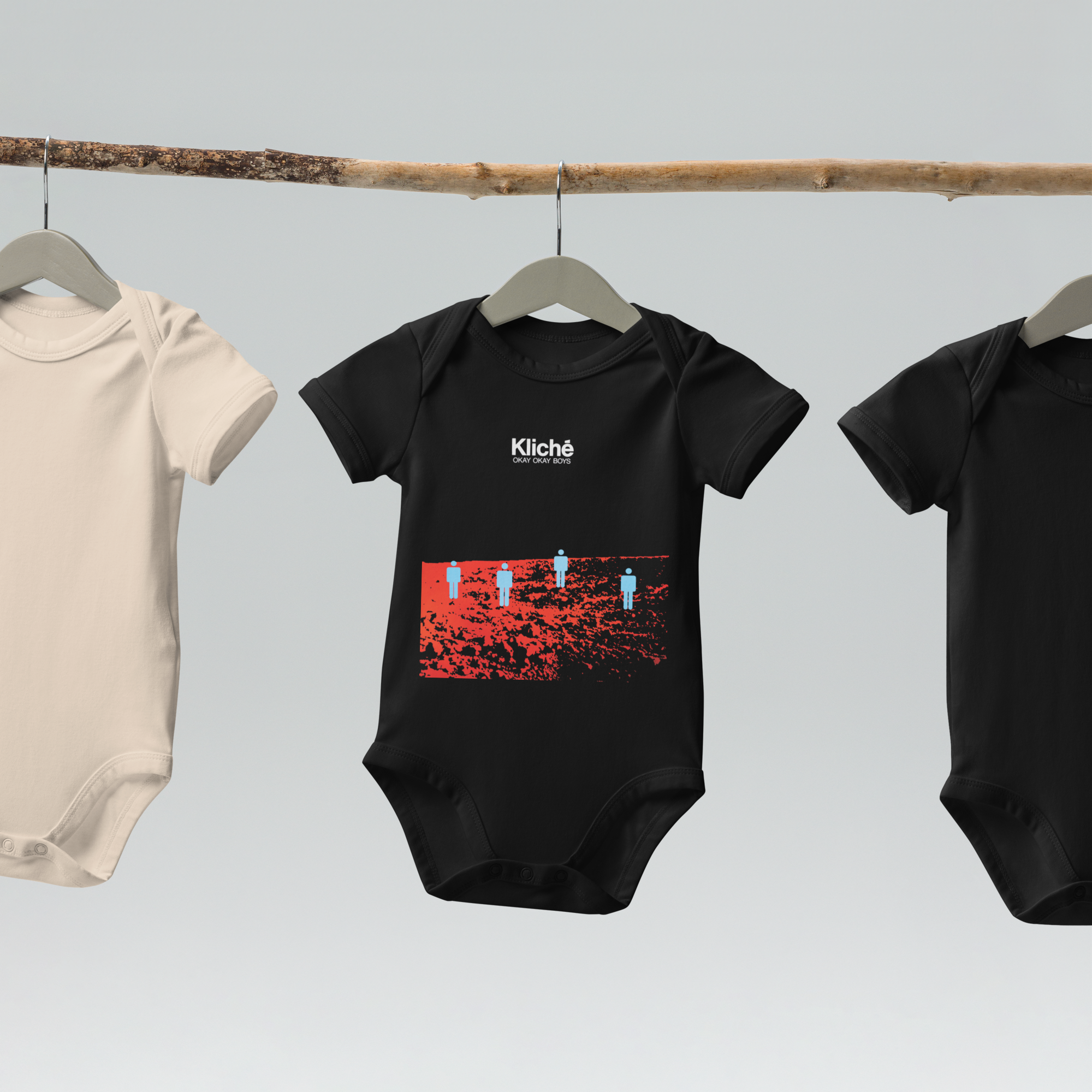 Okay Okay Boys - Babyjumper - HUGShop Babytøj 3-6 måneder