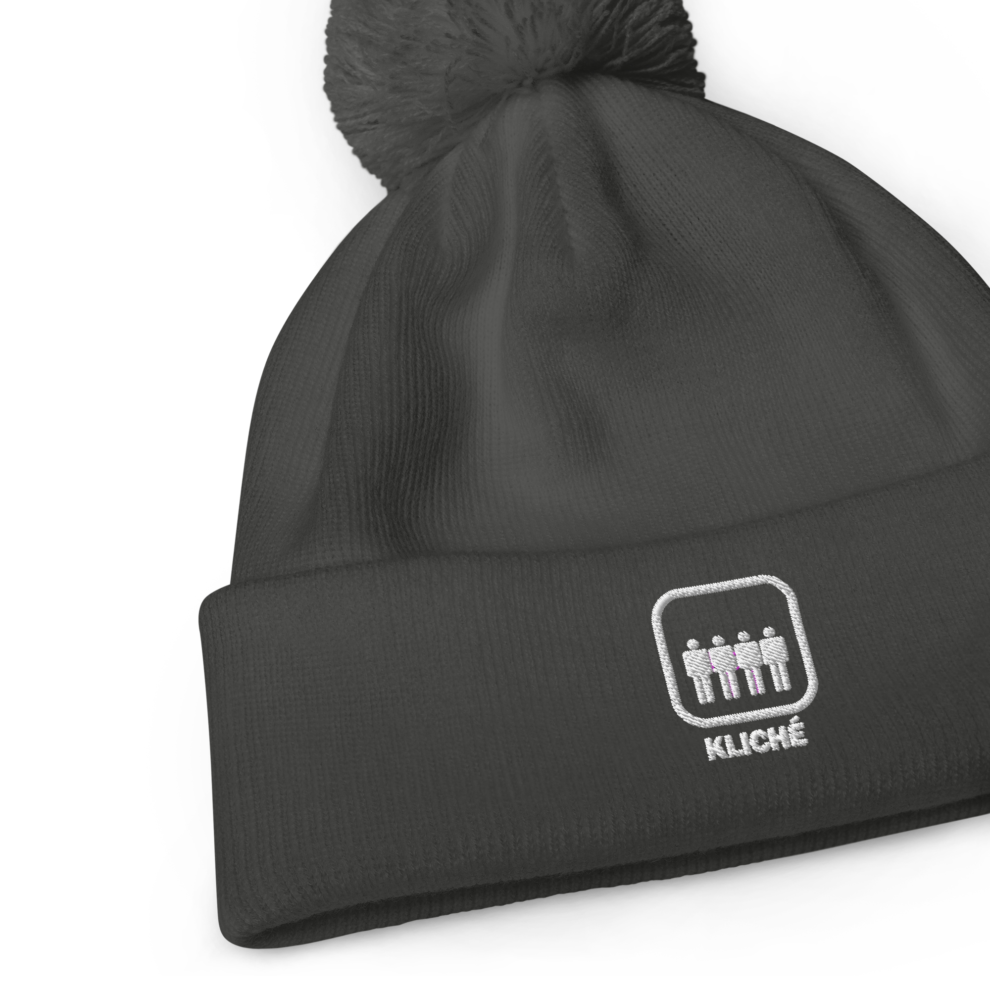 Okay Okay Boys - Pompom Hue (Broderet) - HUGShop Hue Sort