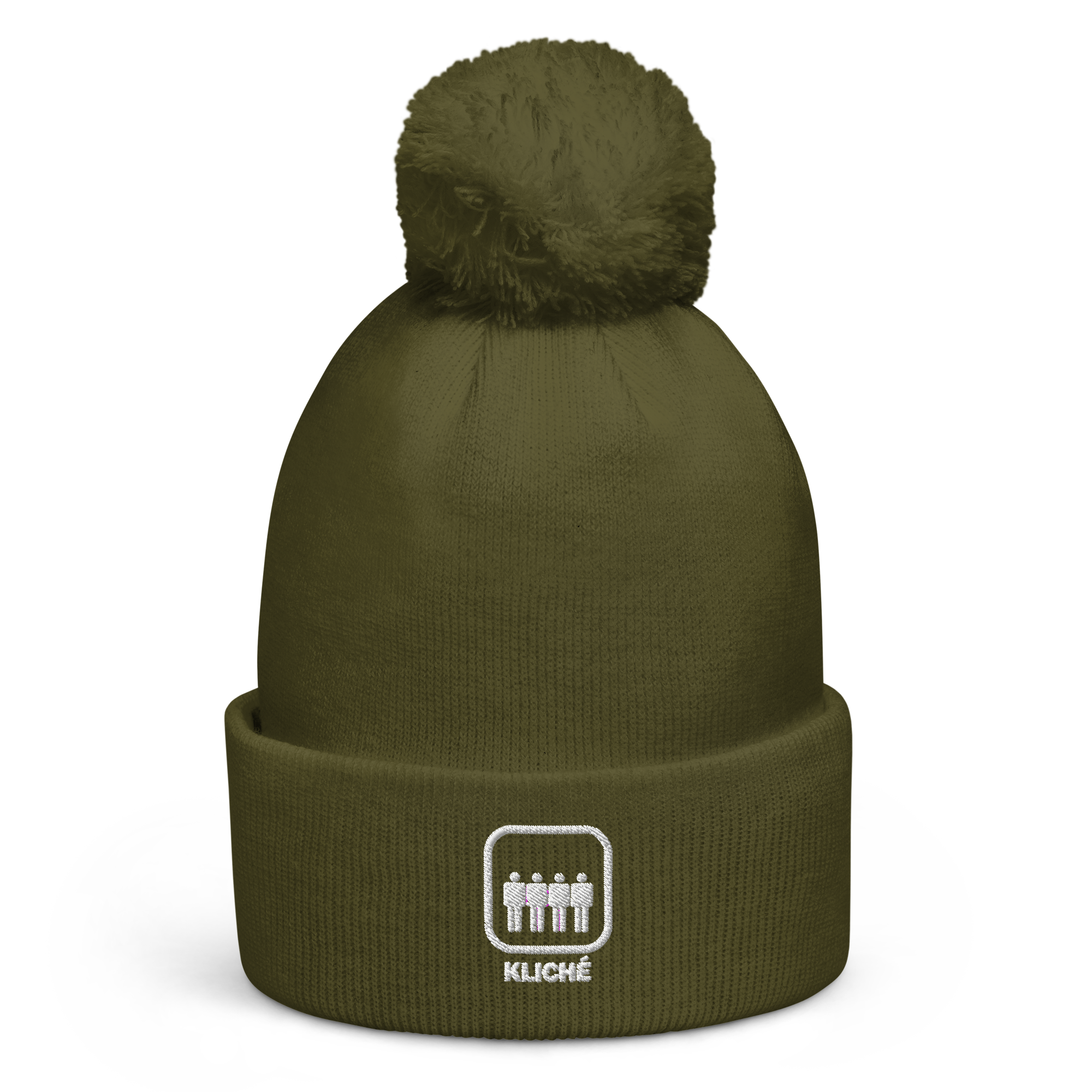 Okay Okay Boys - Pompom Hue (Broderet) - HUGShop Hue Grøn
