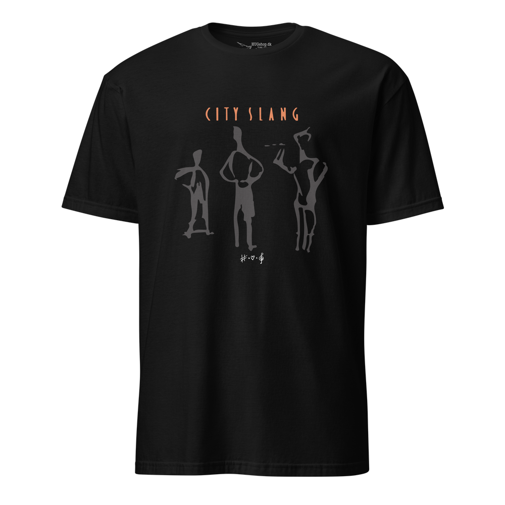 City Slang T-Shirt - HUGShop T-Shirt Sort / Sort / Small