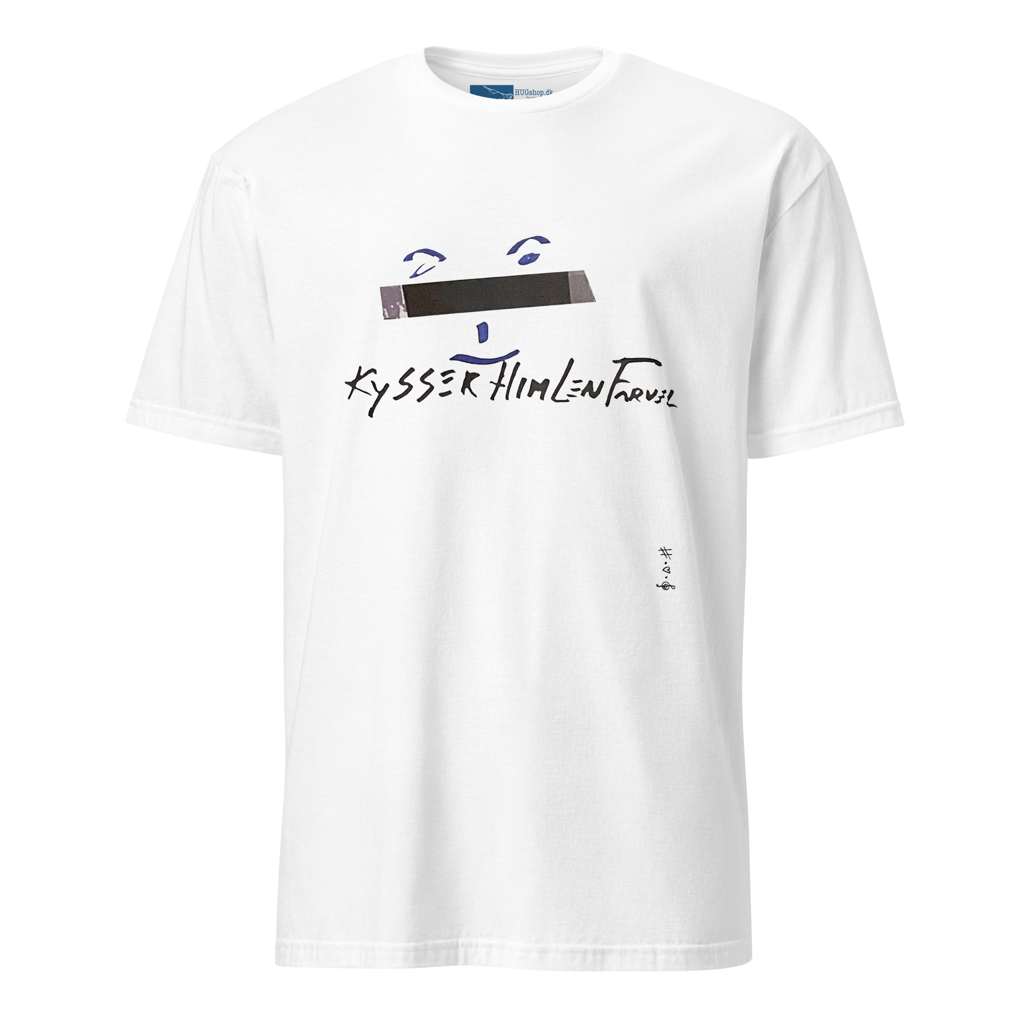 Kysser Himlen Farvel T-Shirt - HUGShop T-Shirt Hvid / Small