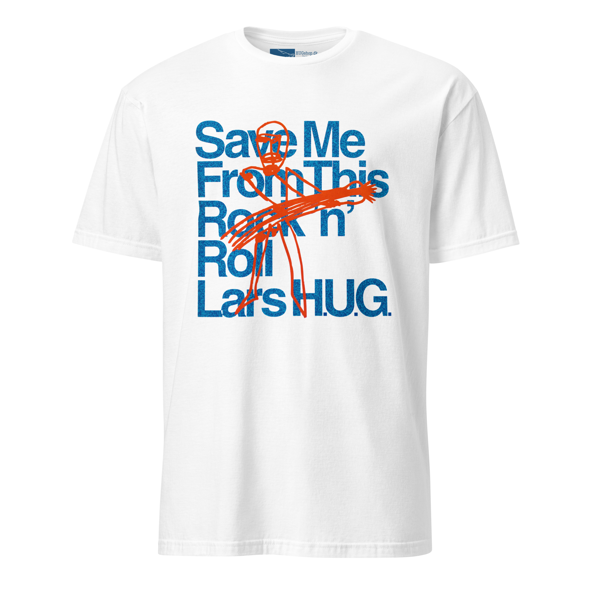 Save Me From This Rock n Roll T-Shirt - HUGShop T-Shirt Hvid / Small