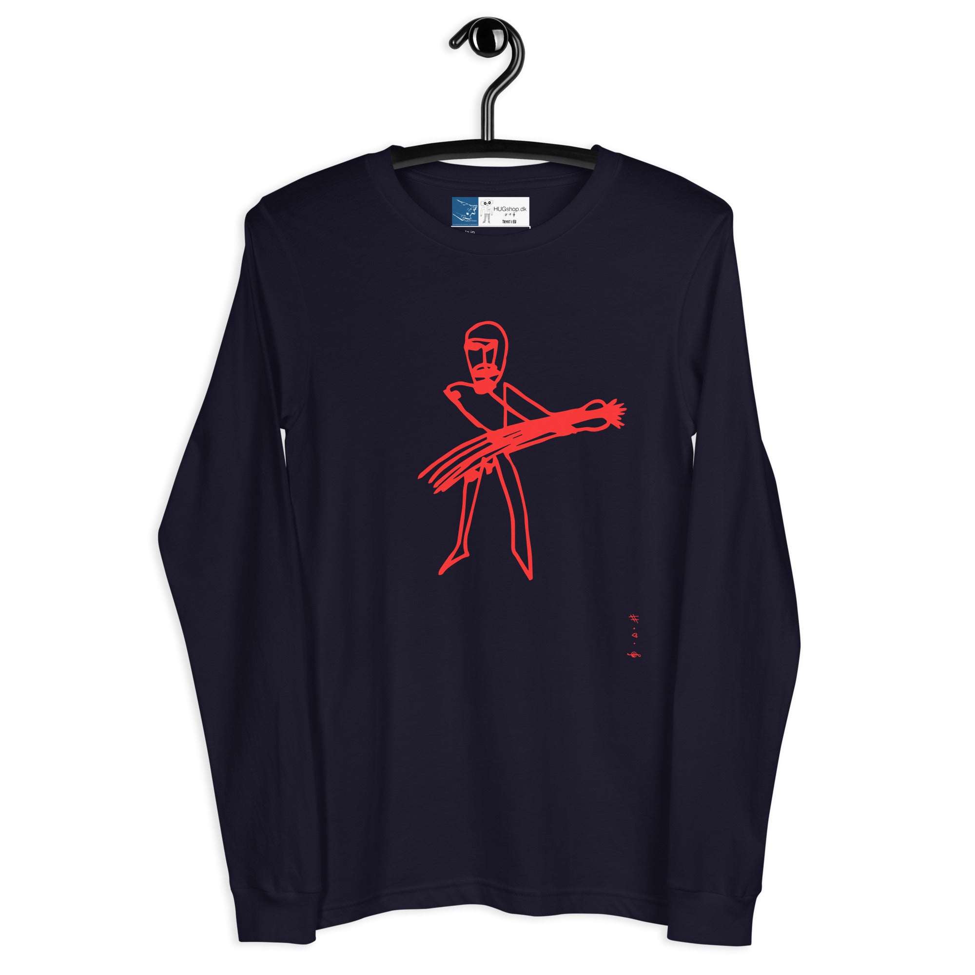 Save Me From This Rock 'n Roll - Langærmet T-Shirt - HUGShop Langærmet T-Shirt Mørkeblå / XSmall