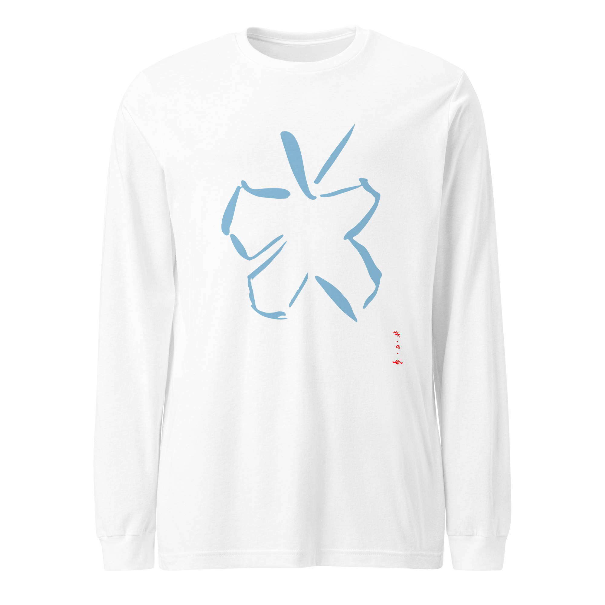 Kysser Himlen Farvel - Langærmet T-Shirt - HUGShop Langærmet T-Shirt Hvid / XSmall