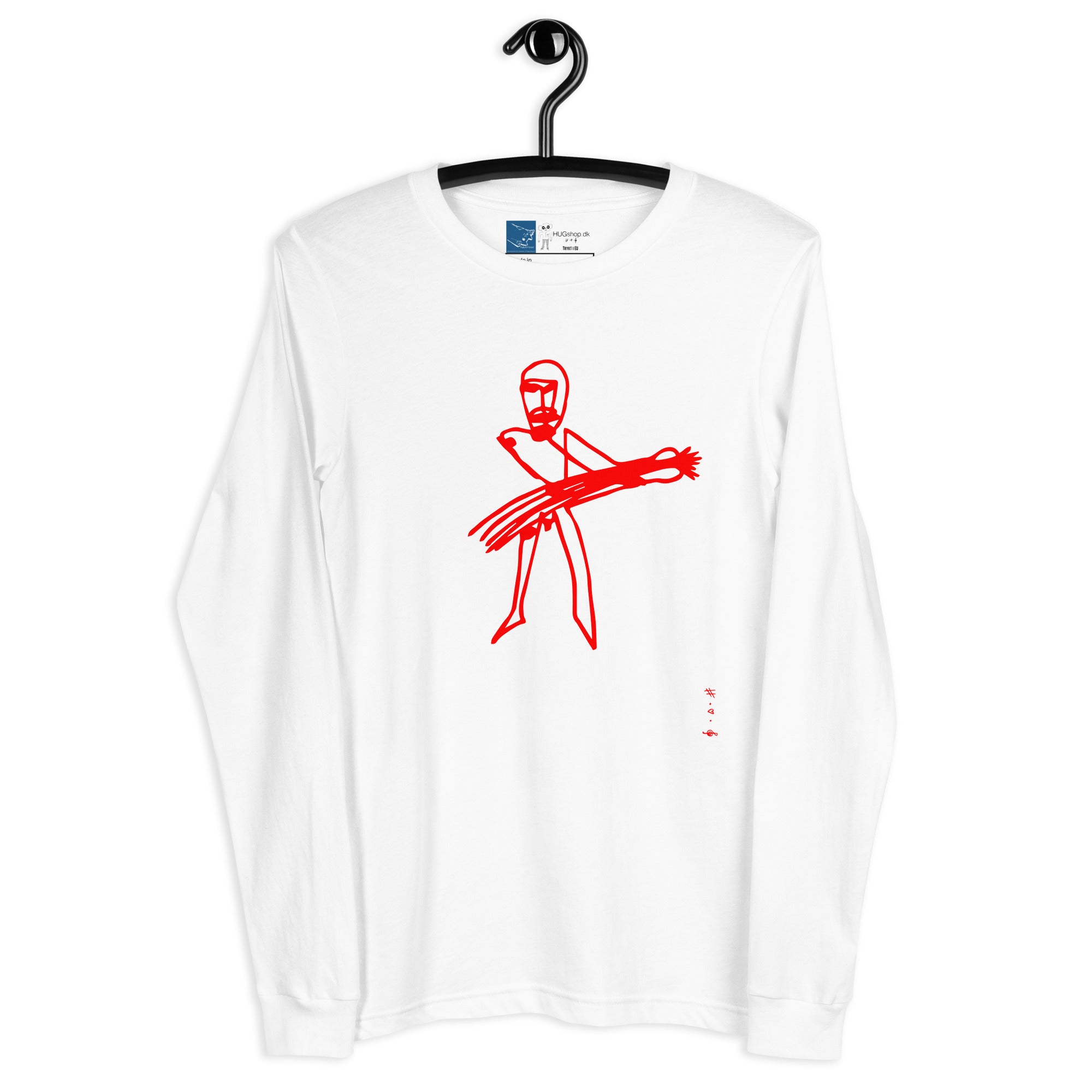 Save Me From This Rock 'n Roll - Langærmet T-Shirt - HUGShop Langærmet T-Shirt Hvid / XSmall
