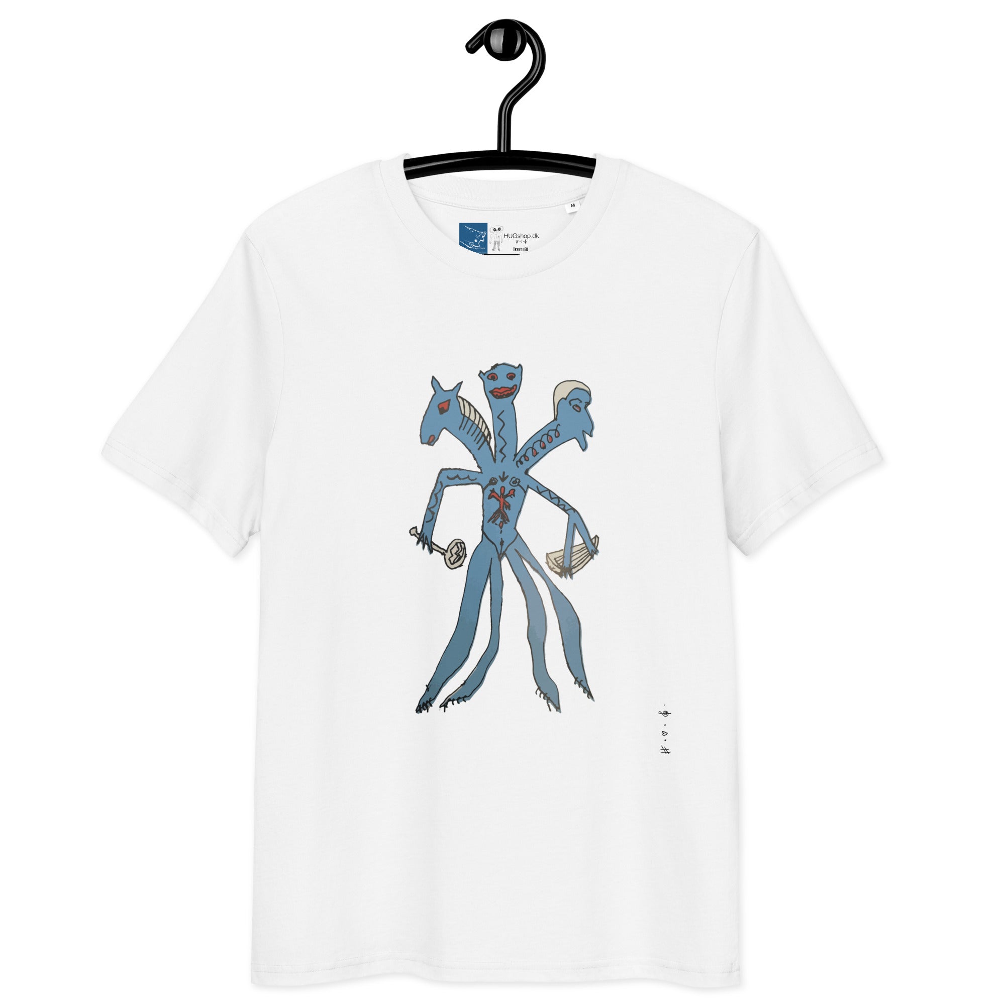 Kiss and HUG Monster - Økologisk T-Shirt