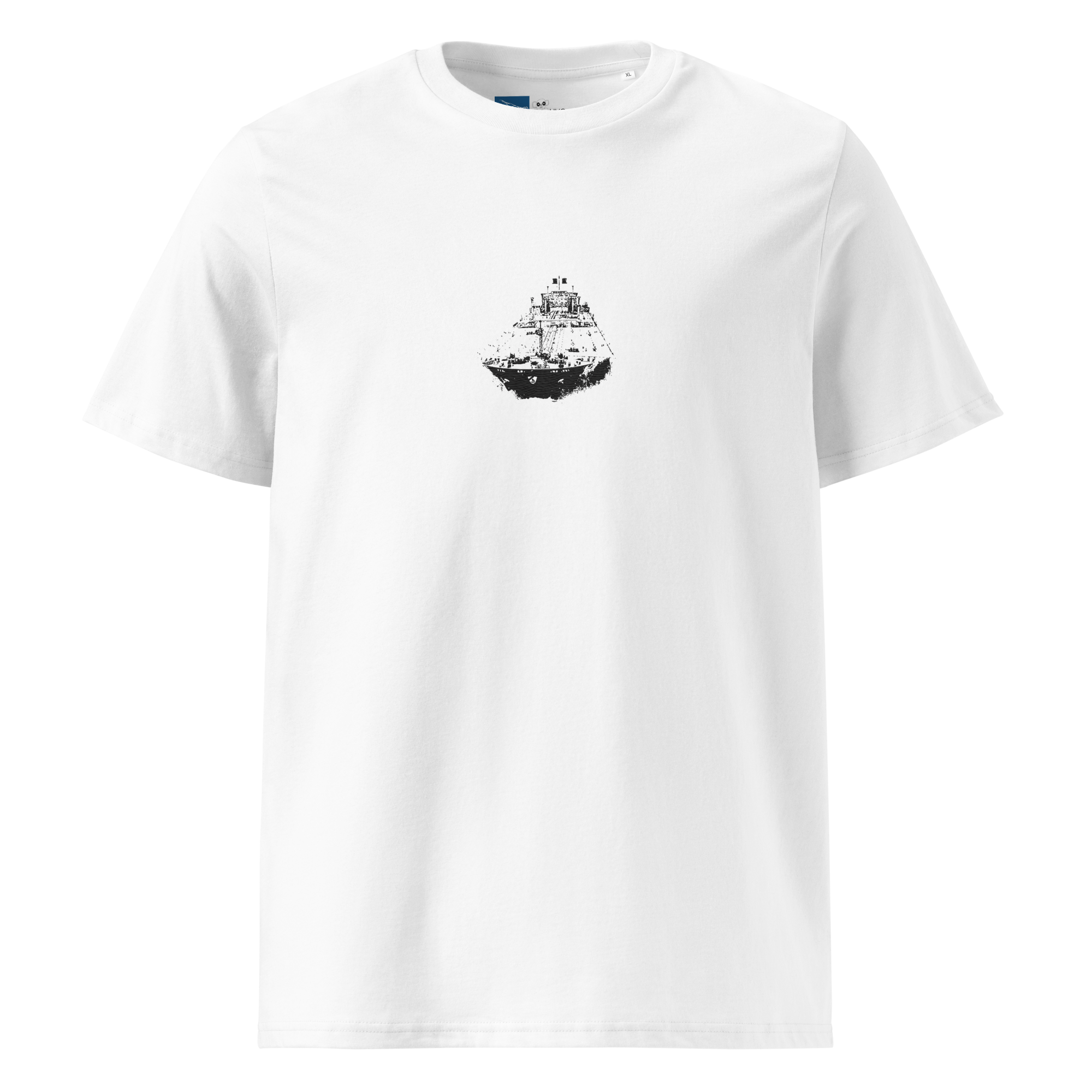 Supertanker Premium Øko Broderet T-Shirt