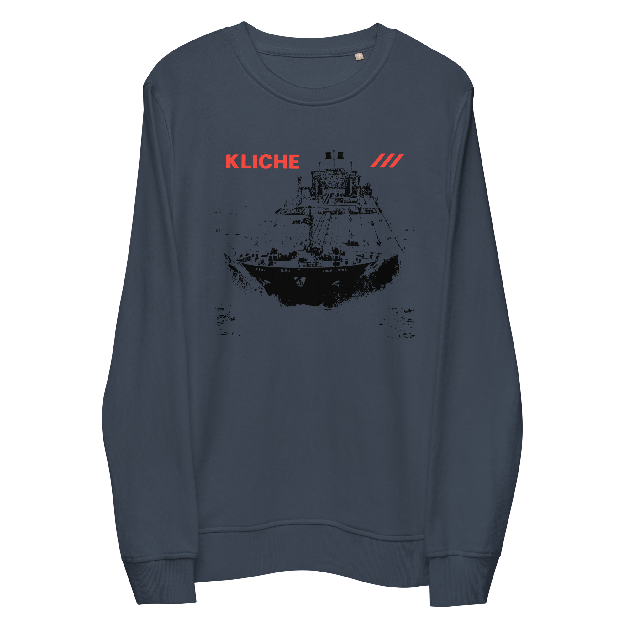 Supertanker Sweatshirt - HUGShop Sweatshirt Gråblå / Small