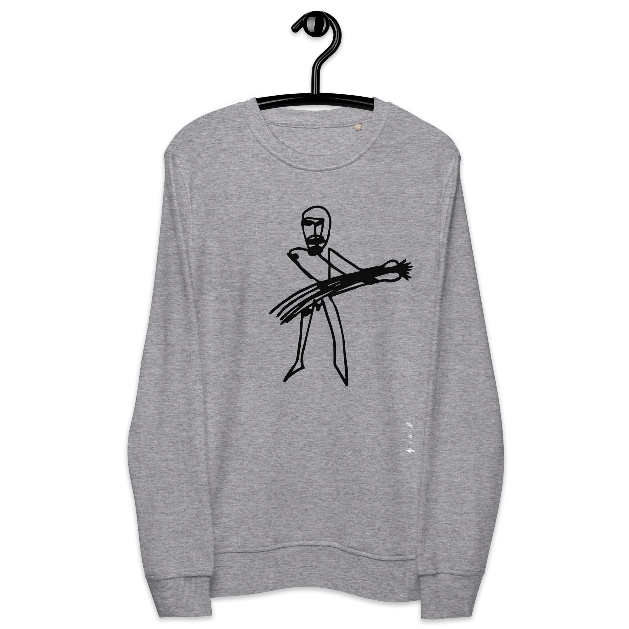 Save Me From This Rock n Roll Sweatshirt - HUGShop Grå / Small