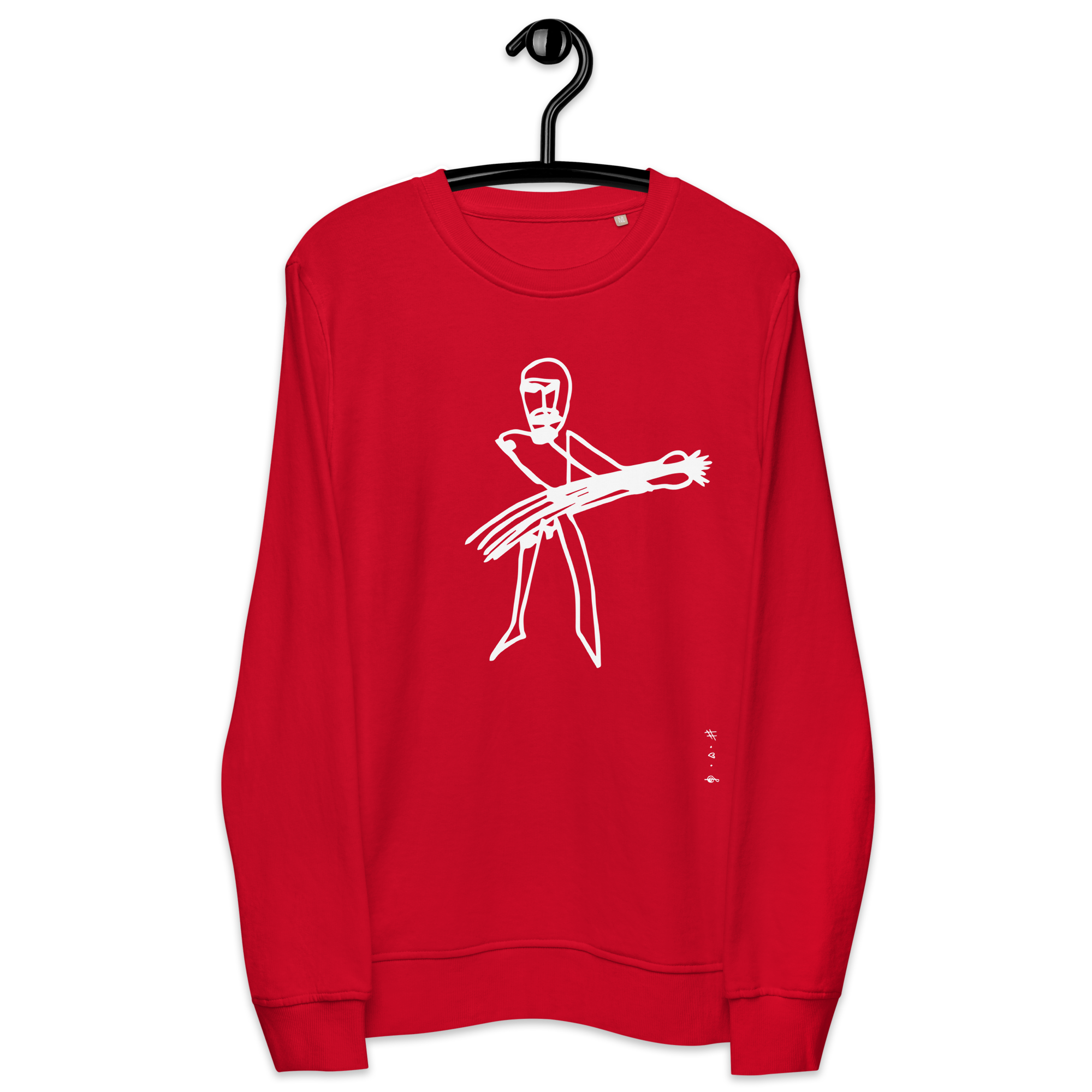 Save Me From This Rock n Roll Sweatshirt - HUGShop Rød / Small