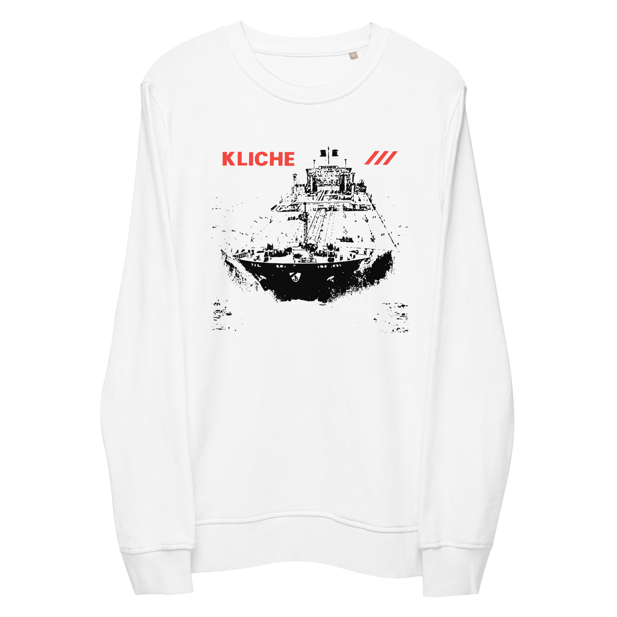Supertanker Sweatshirt - HUGShop Sweatshirt Hvid / Small
