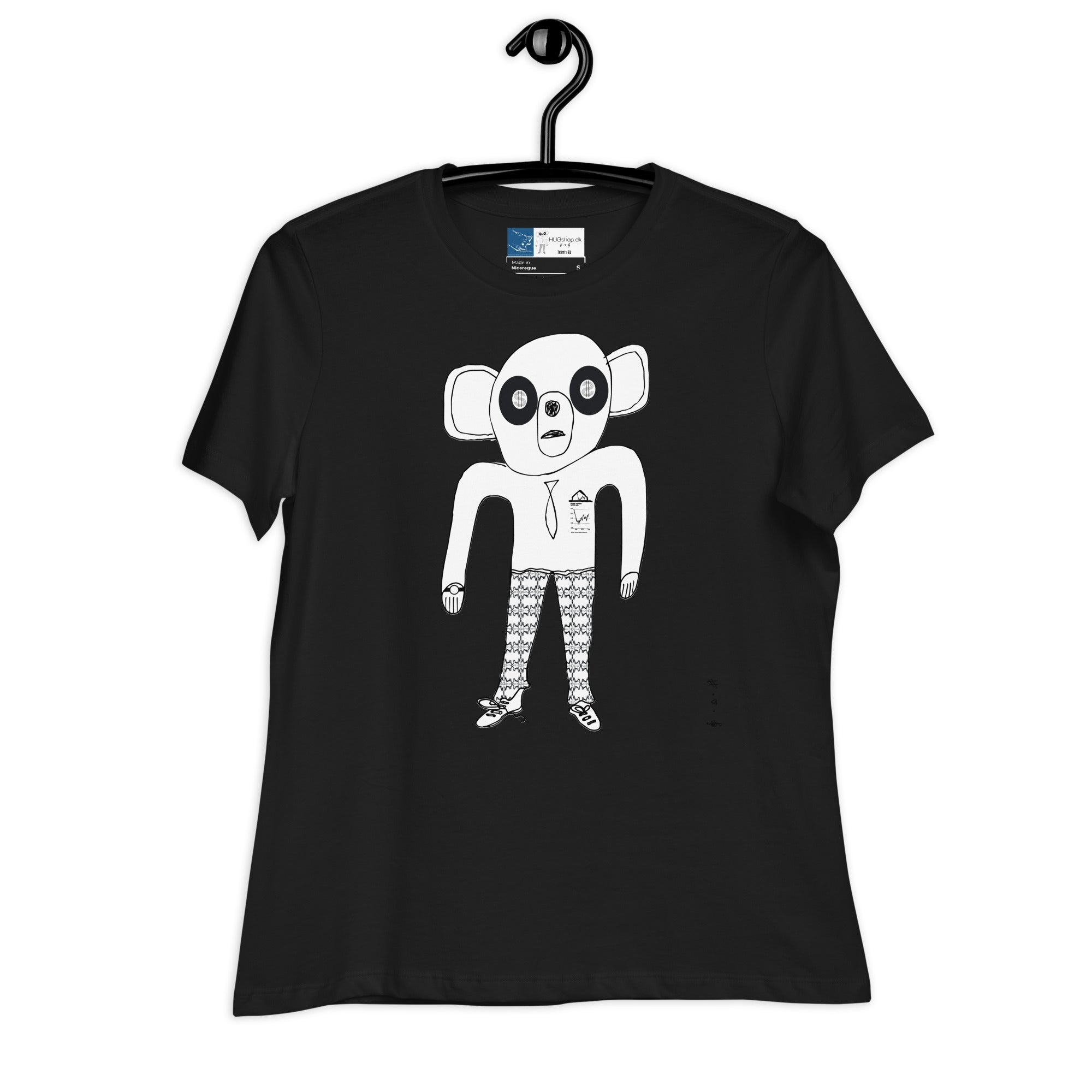 Dollar Bear Kvinde T-Shirt - HUGShop Kvinde T-Shirt Sort / Small