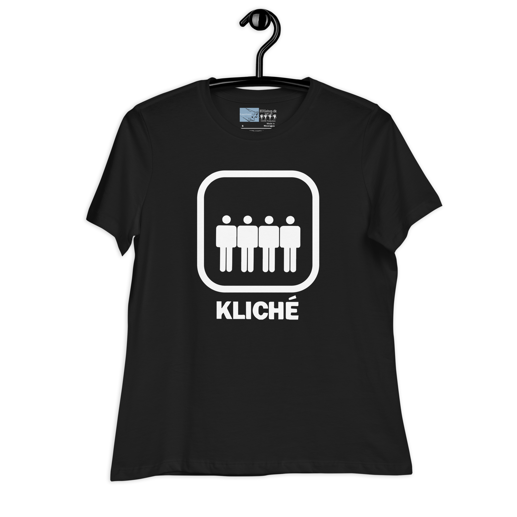 Okay Okay Boys - Kvinde T-Shirt - HUGShop Kvinde T-Shirt Sort / Small