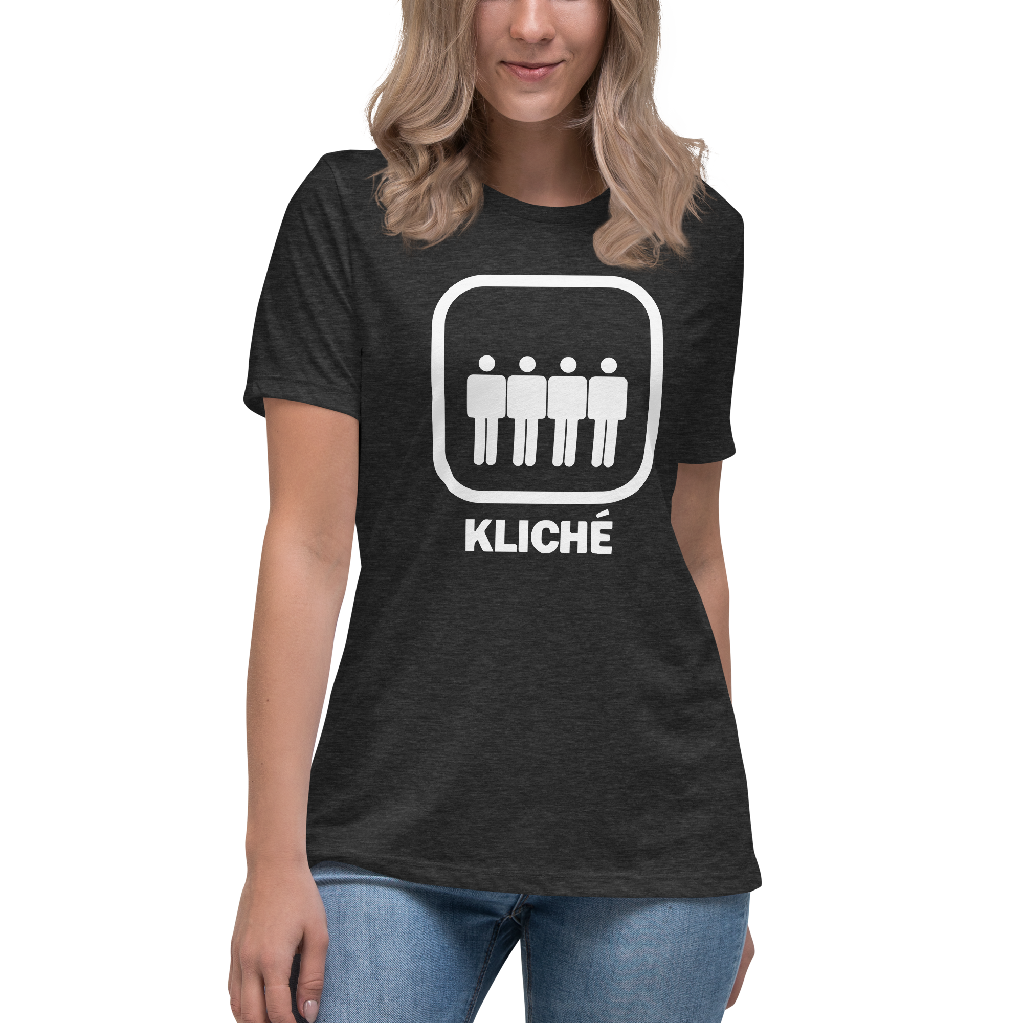 Okay Okay Boys - Kvinde T-Shirt - HUGShop Kvinde T-Shirt Havets blå / Small