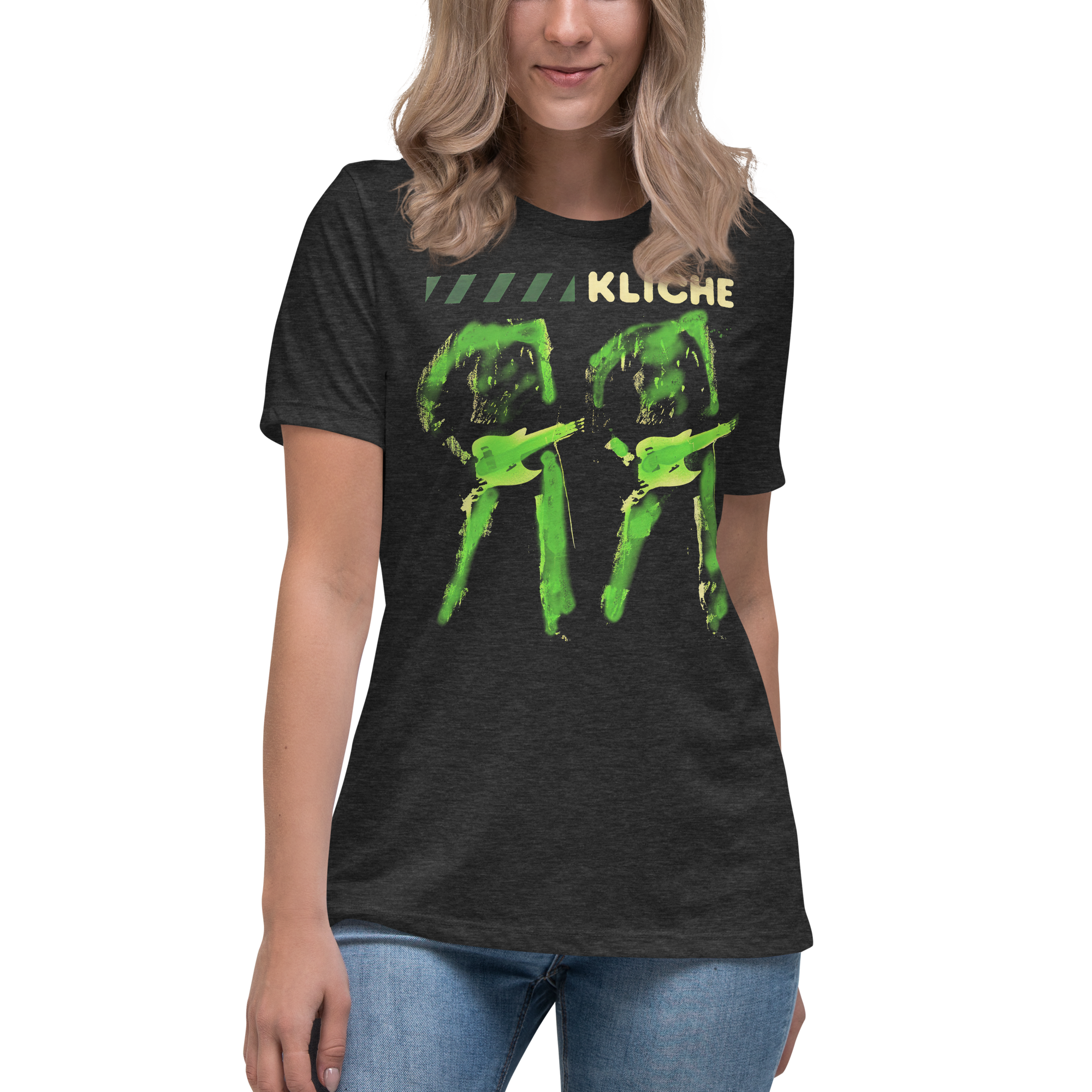Kliché 1979 - Kvinde T-Shirt - HUGShop Kvinde T-Shirt Sport Mørkegrå / Small