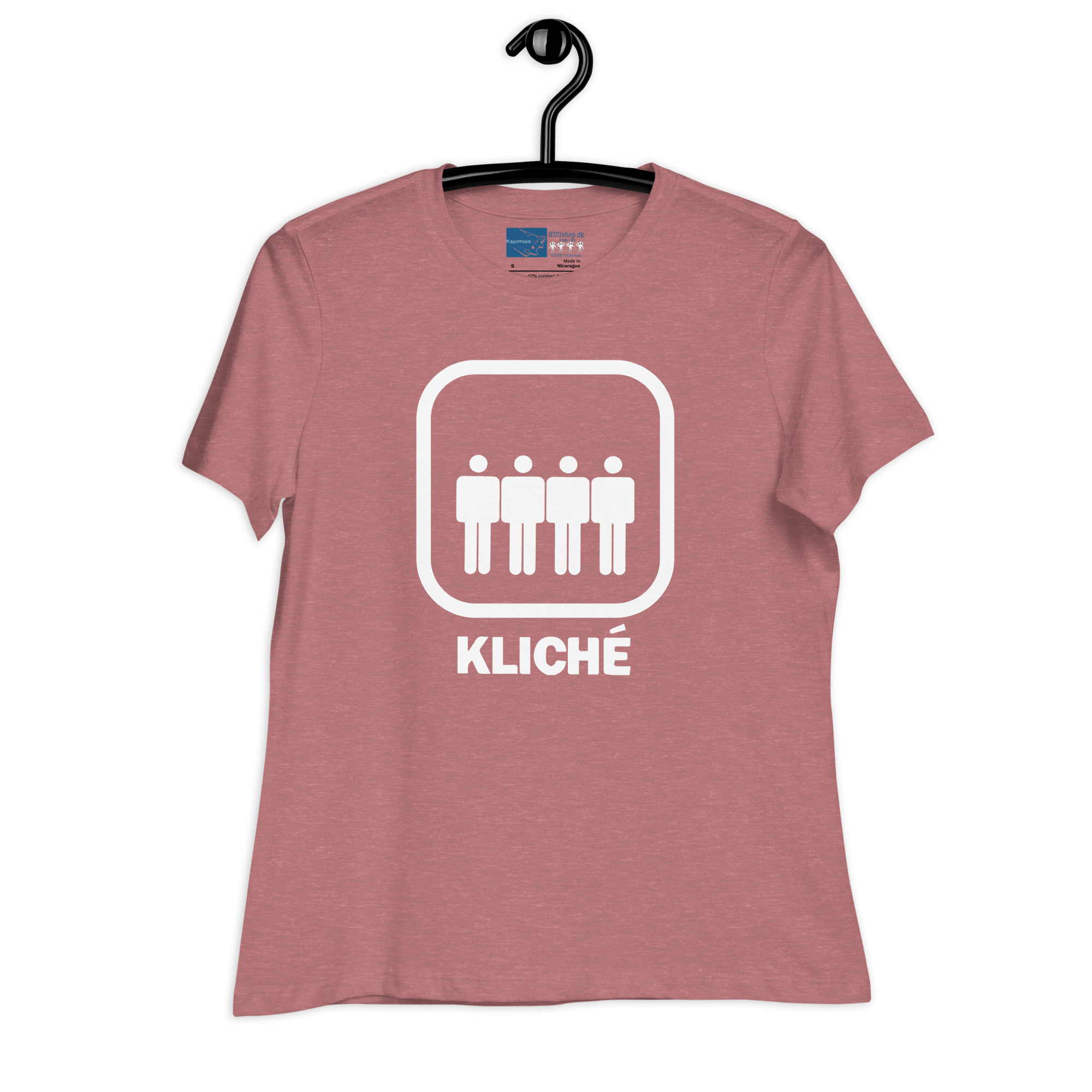 Okay Okay Boys - Kvinde T-Shirt - HUGShop Kvinde T-Shirt Sport mørkerød / Small