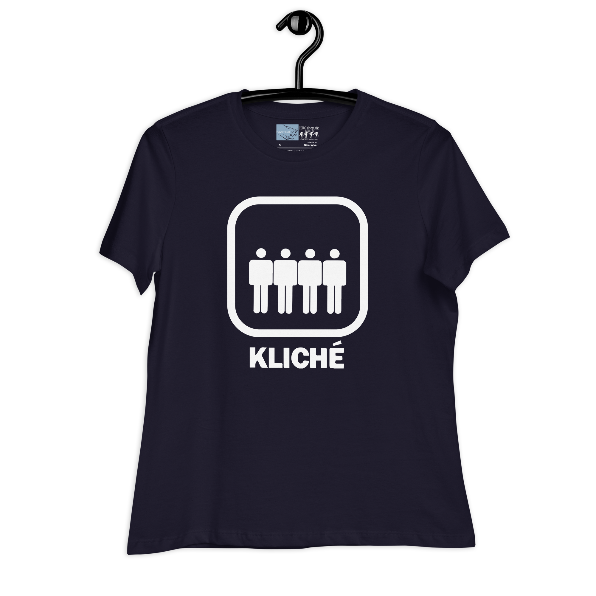 Okay Okay Boys - Kvinde T-Shirt - HUGShop Kvinde T-Shirt Havets blå / Small