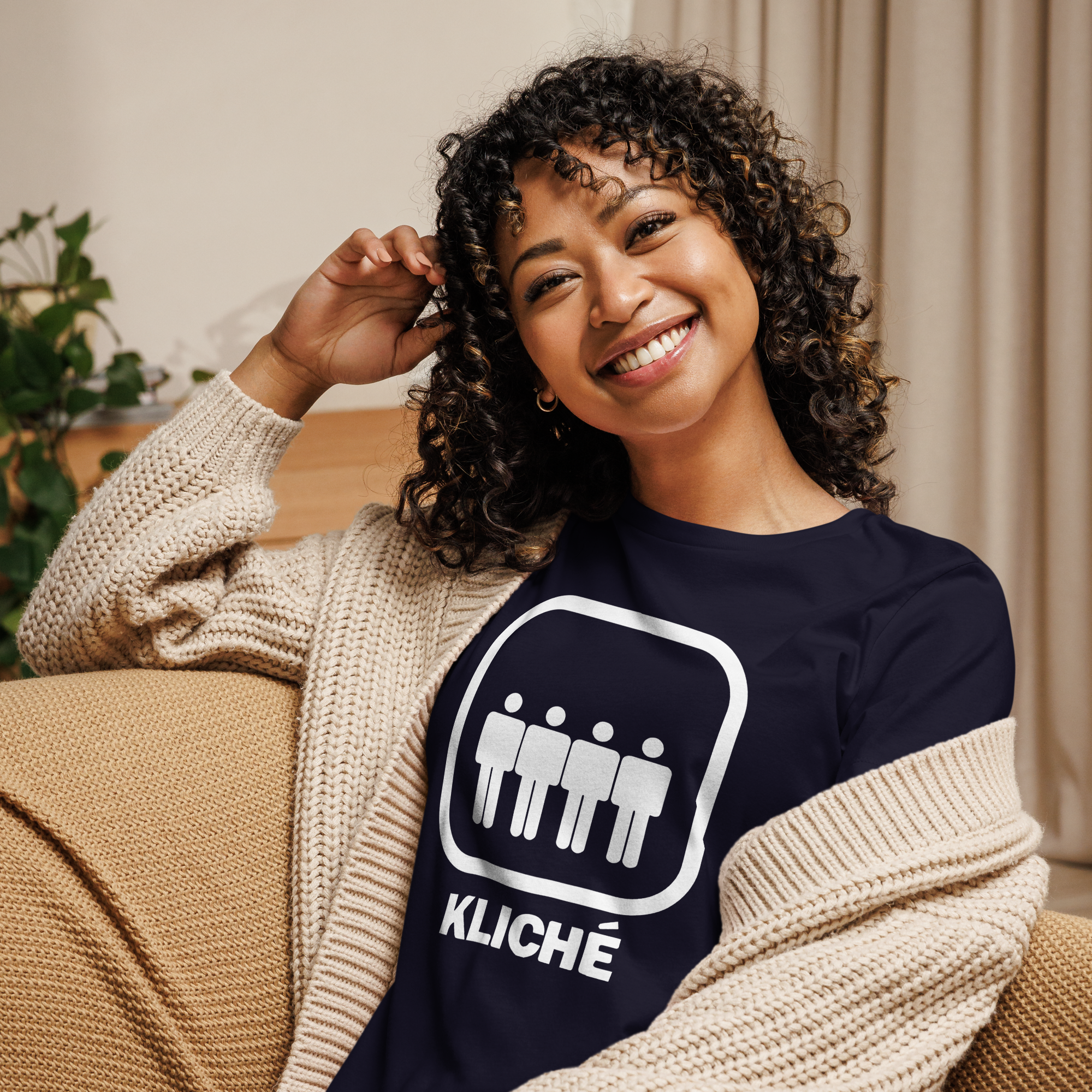 Okay Okay Boys - Kvinde T-Shirt - HUGShop Kvinde T-Shirt Havets blå / Small